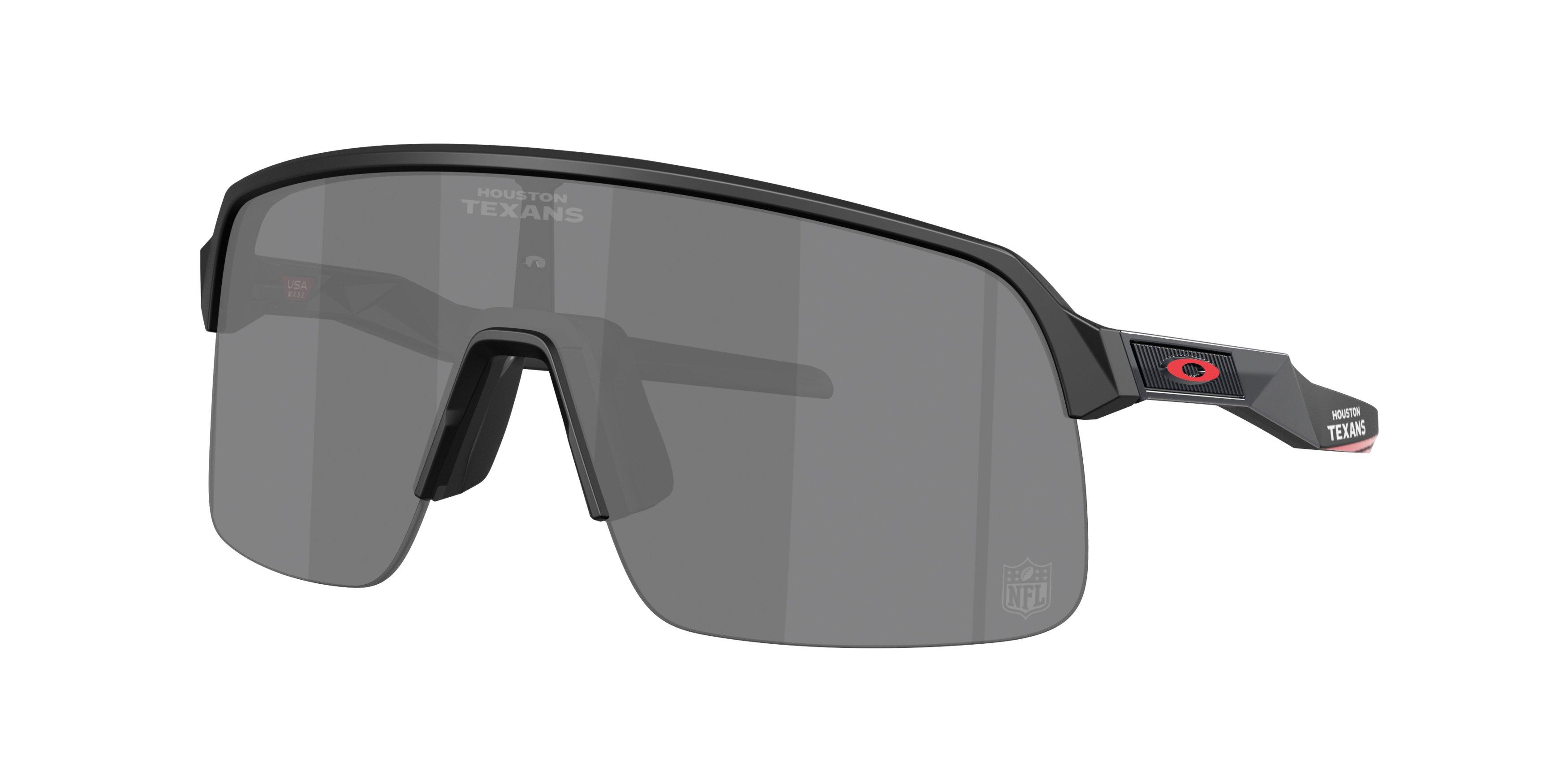 Oakley Houston Texans 2025 Sutro Lite Prizm Black Sunglasses &ndash; Matte Black - BLACK Thumbnail View 1