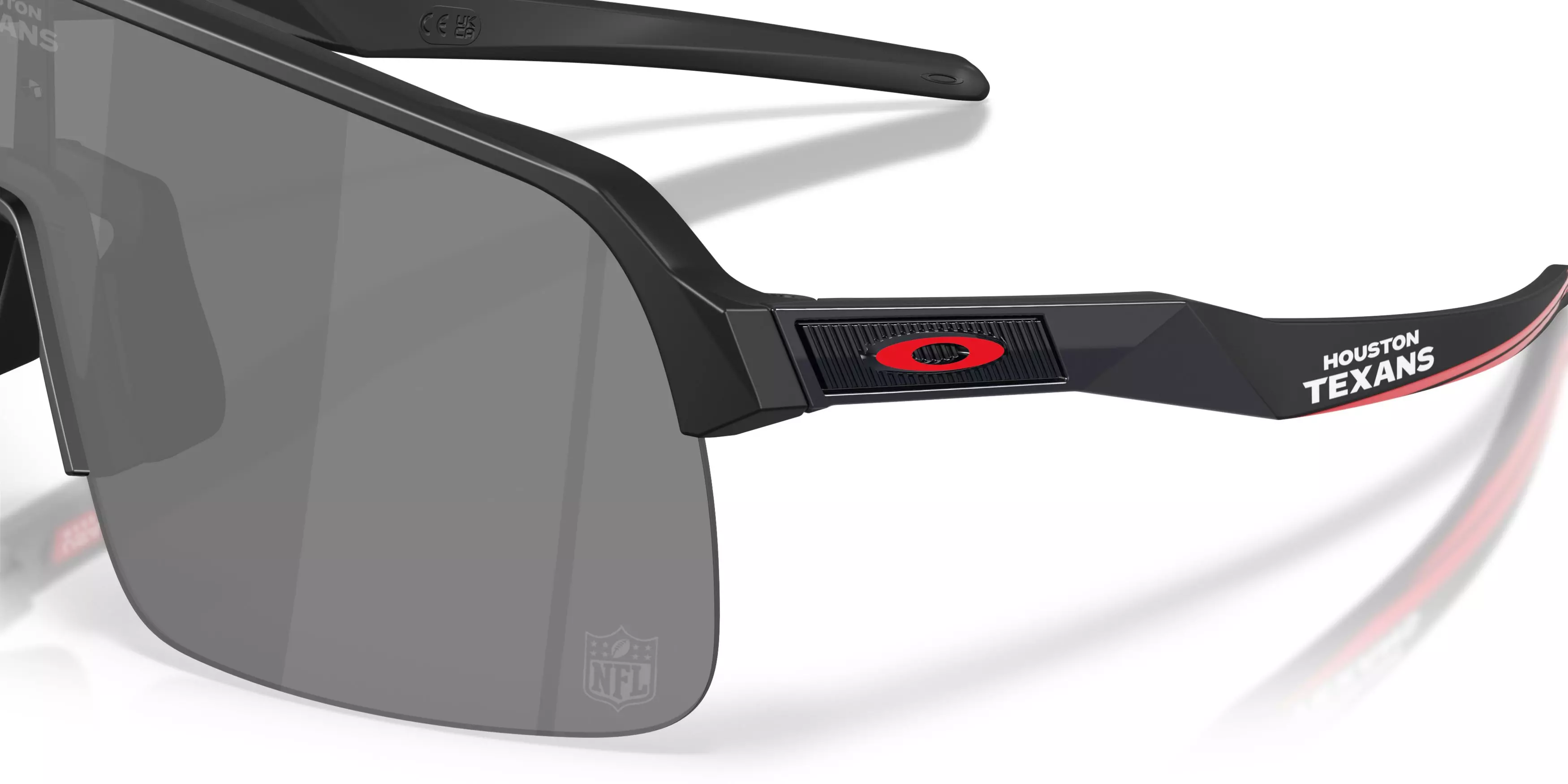 Oakley Houston Texans 2025 Sutro Lite Prizm Black Sunglasses – Matte Black - BLACK