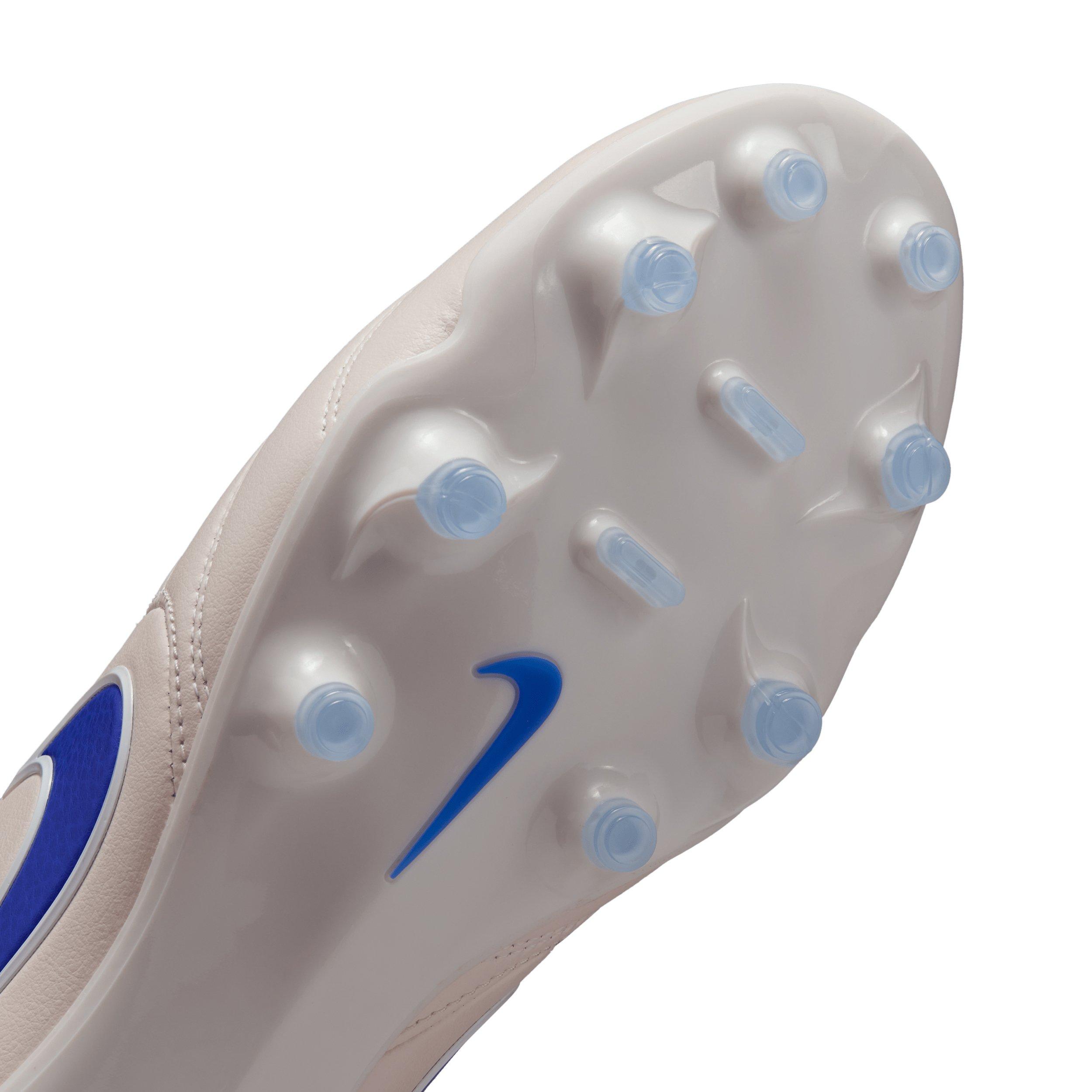 Nike Tiempo Ligera Pro FG "Chalk/White/Racer Blue" Men's Soccer Cleat - CHALK/WHITE/BLUE