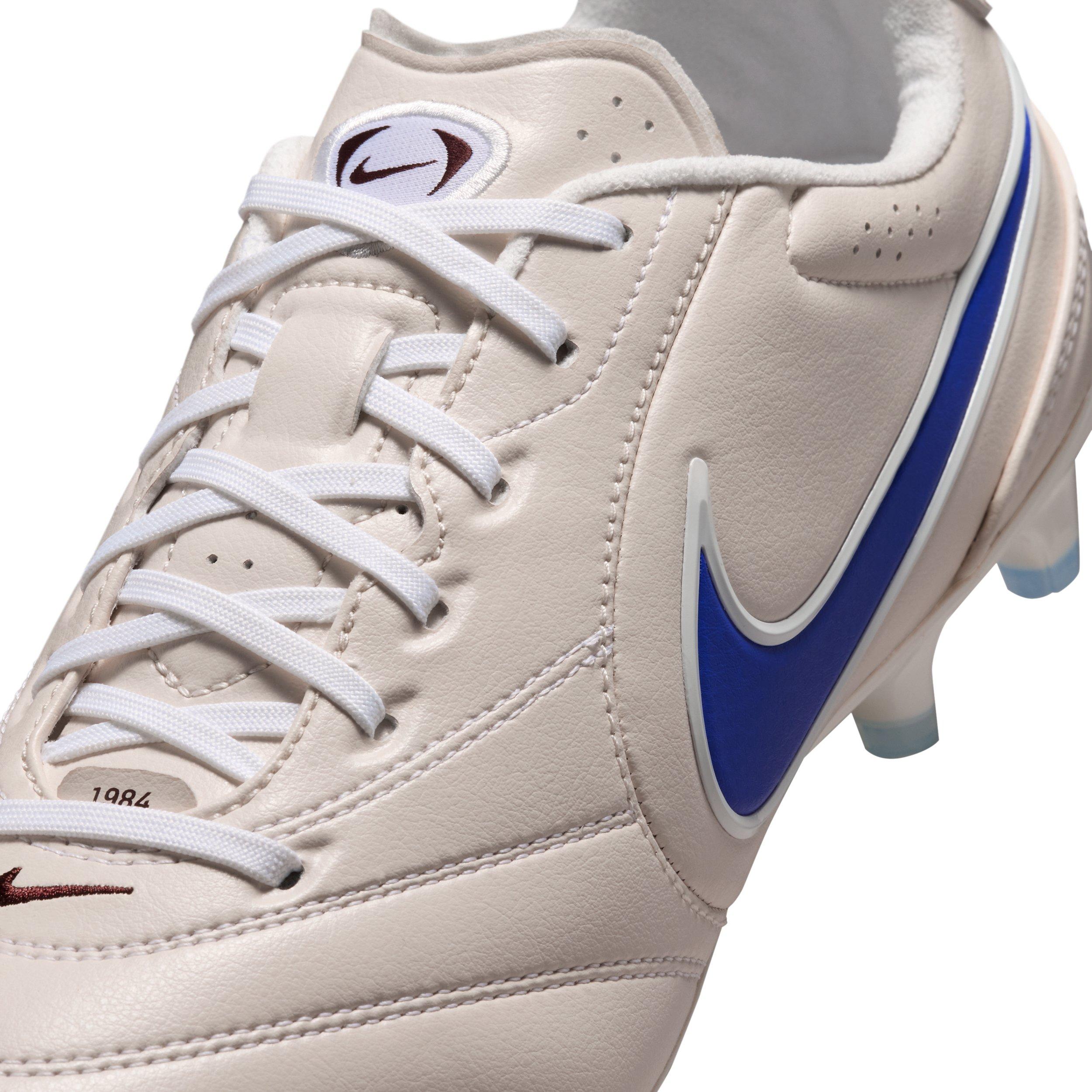 Nike Tiempo Ligera Pro FG "Chalk/White/Racer Blue" Men's Soccer Cleat - CHALK/WHITE/BLUE