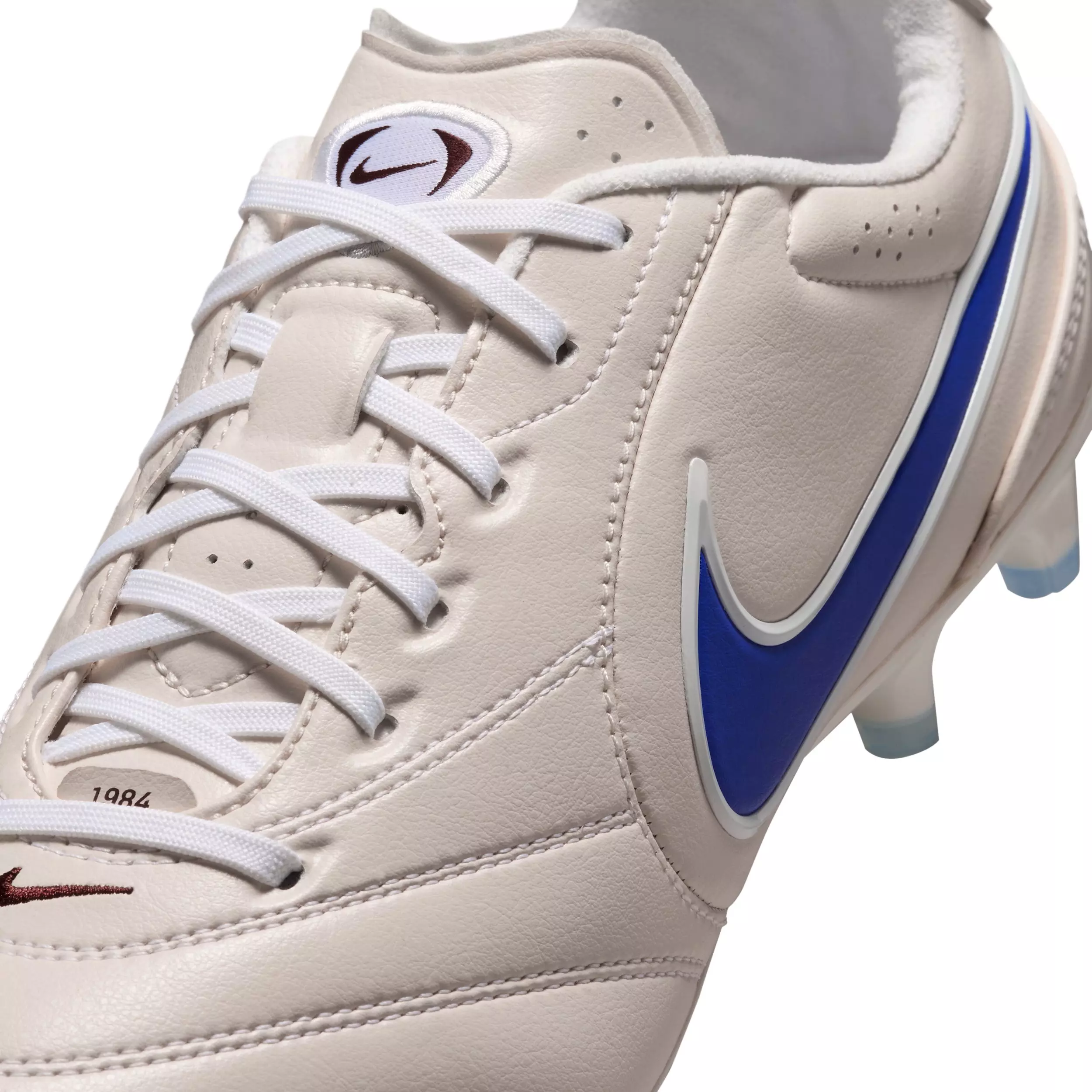 Nike Tiempo Ligera Pro FG "Chalk/White/Racer Blue" Men's Soccer Cleat - CHALK/WHITE/BLUE