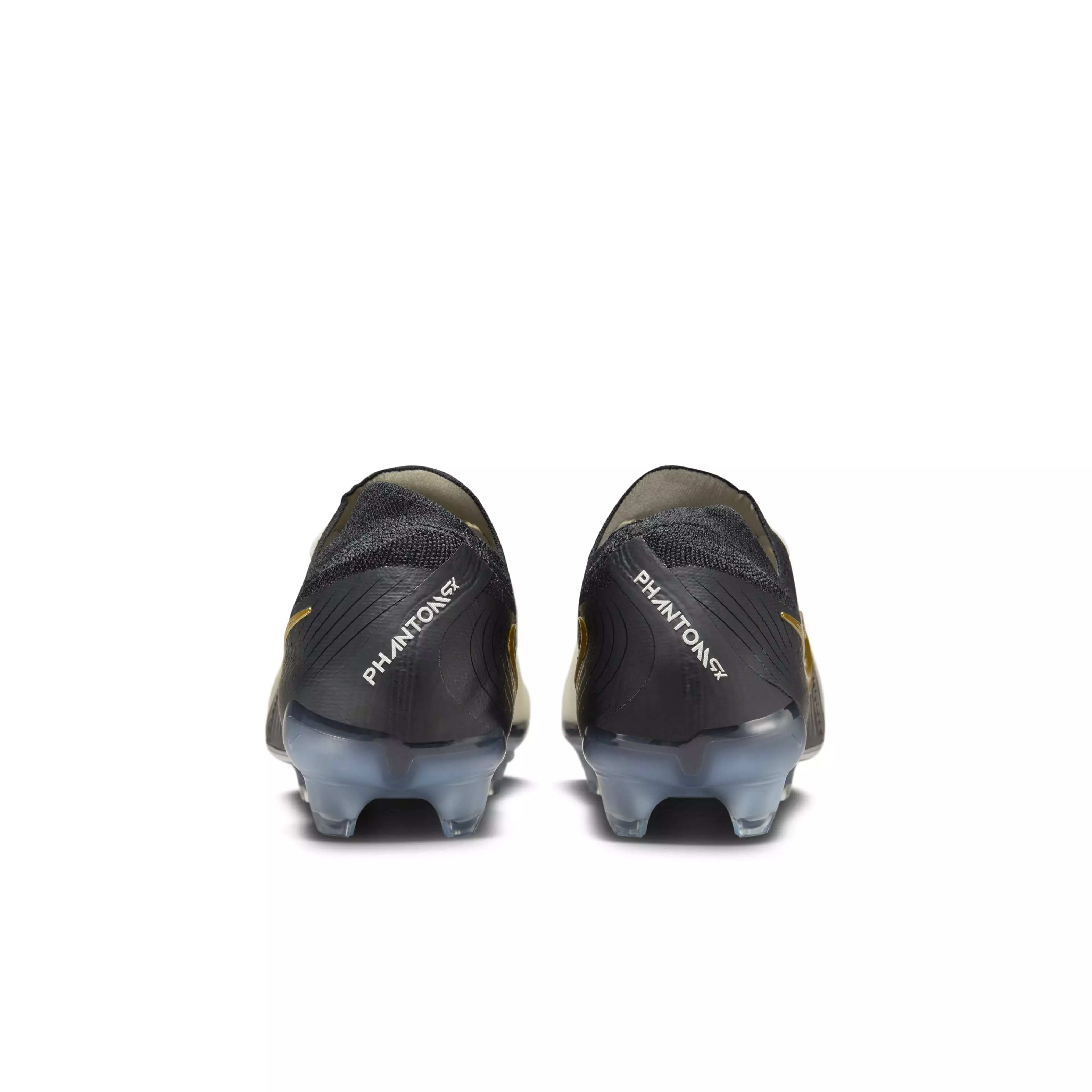 Nike Phantom GX 2 Elite FG "White/Metallic Gold Coin/Black" Grade School Kids' Soccer Cleat - WHITE/GOLD/BLACK