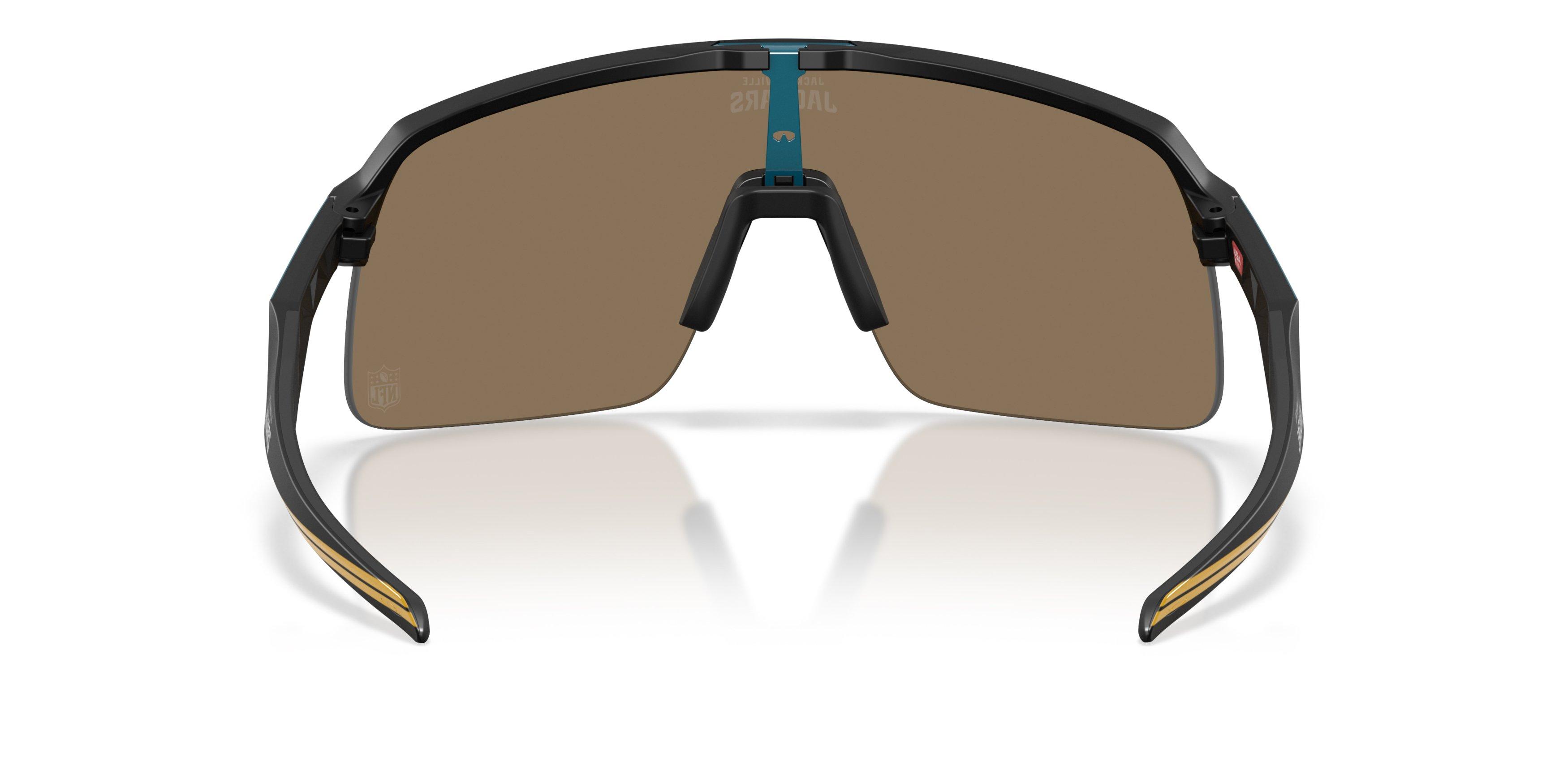 Oakley Jacksonville Jaguars 2025 Sutro Lite Prizm 24K Sunglasses &ndash; Matte Black - BLACK/GOLD Thumbnail View 3