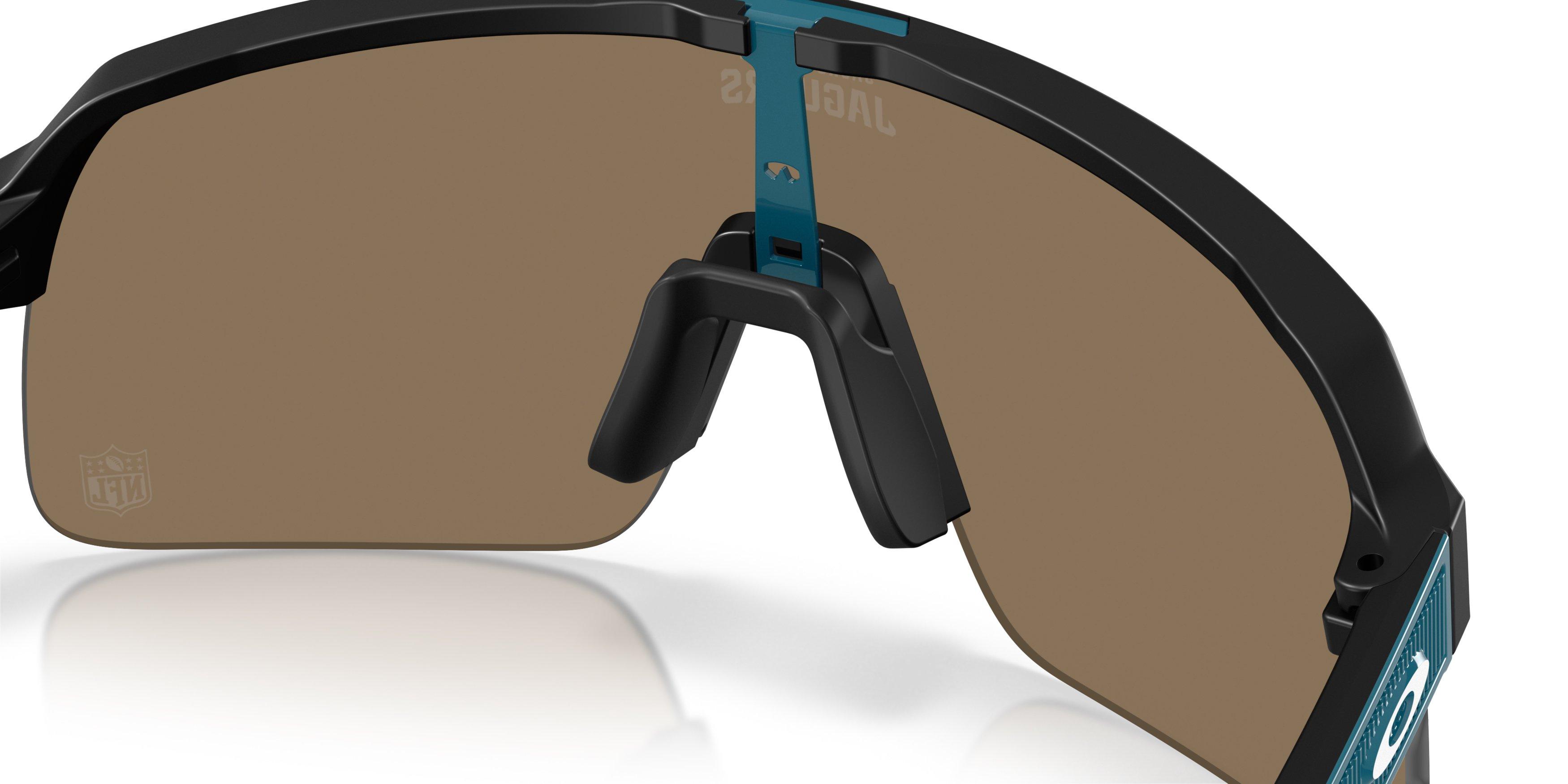 Oakley Jacksonville Jaguars 2025 Sutro Lite Prizm 24K Sunglasses &ndash; Matte Black - BLACK/GOLD Thumbnail View 5