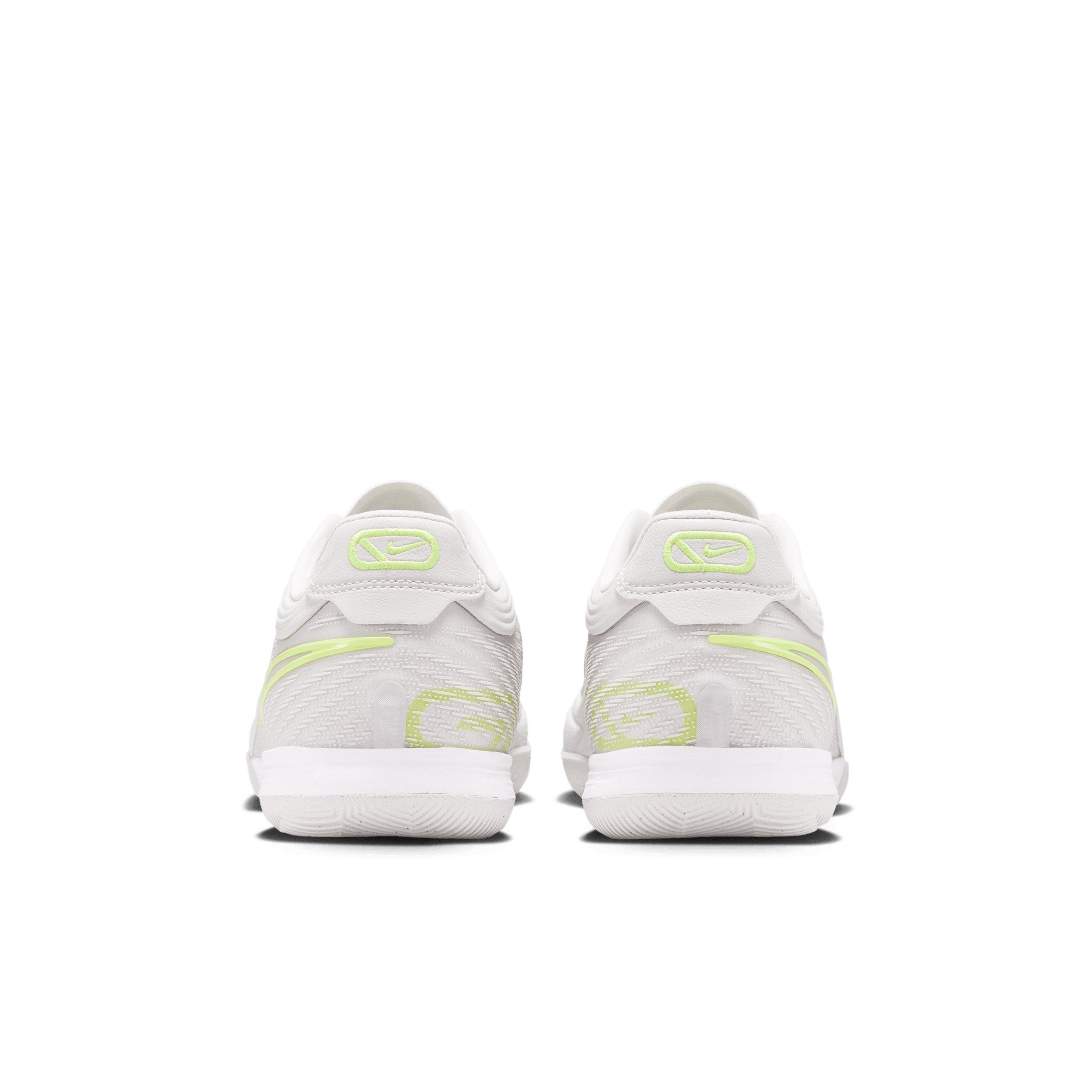 Nike Tiempo Reactgato IC "Vast Grey/Lemon Venom/Moon Particle" Men's Soccer Shoe - GREY/LEMON/MOON Thumbnail View 5