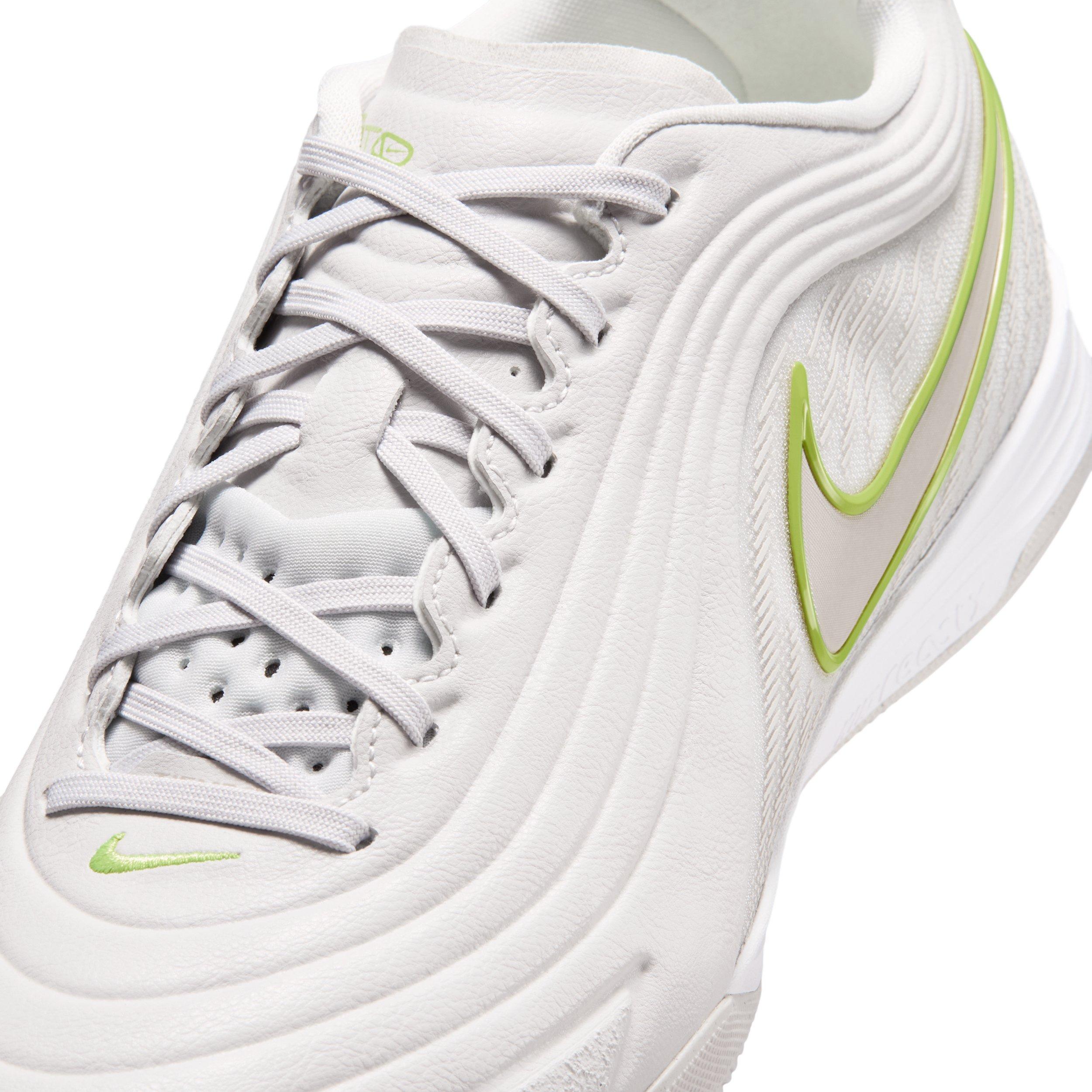 Nike Tiempo Reactgato IC "Vast Grey/Lemon Venom/Moon Particle" Men's Soccer Shoe - GREY/LEMON/MOON Thumbnail View 7
