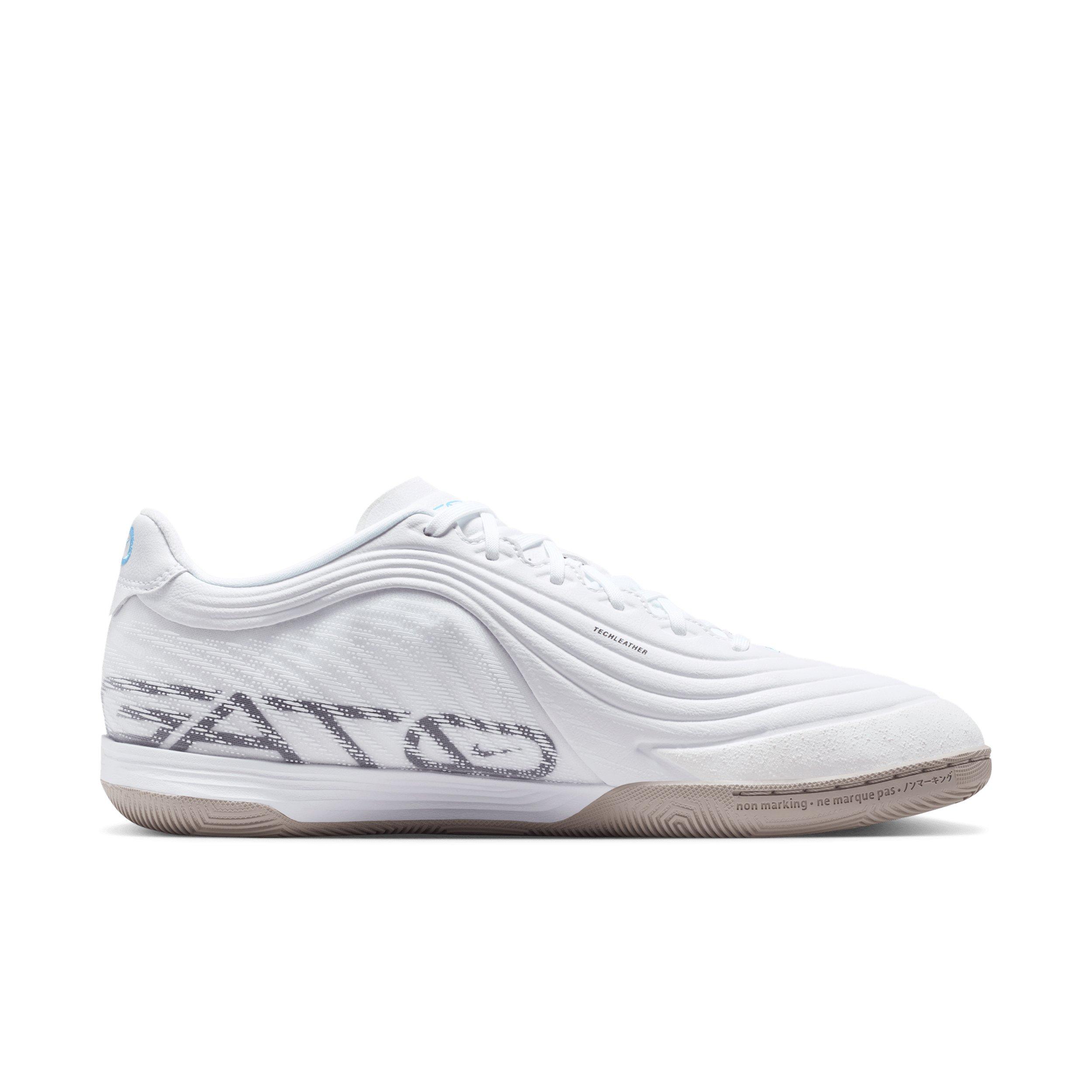 Nike Tiempo Reactgato IC "White/Shimmer" Men's Soccer Shoe - WHITE/SHIMMER Thumbnail View 1