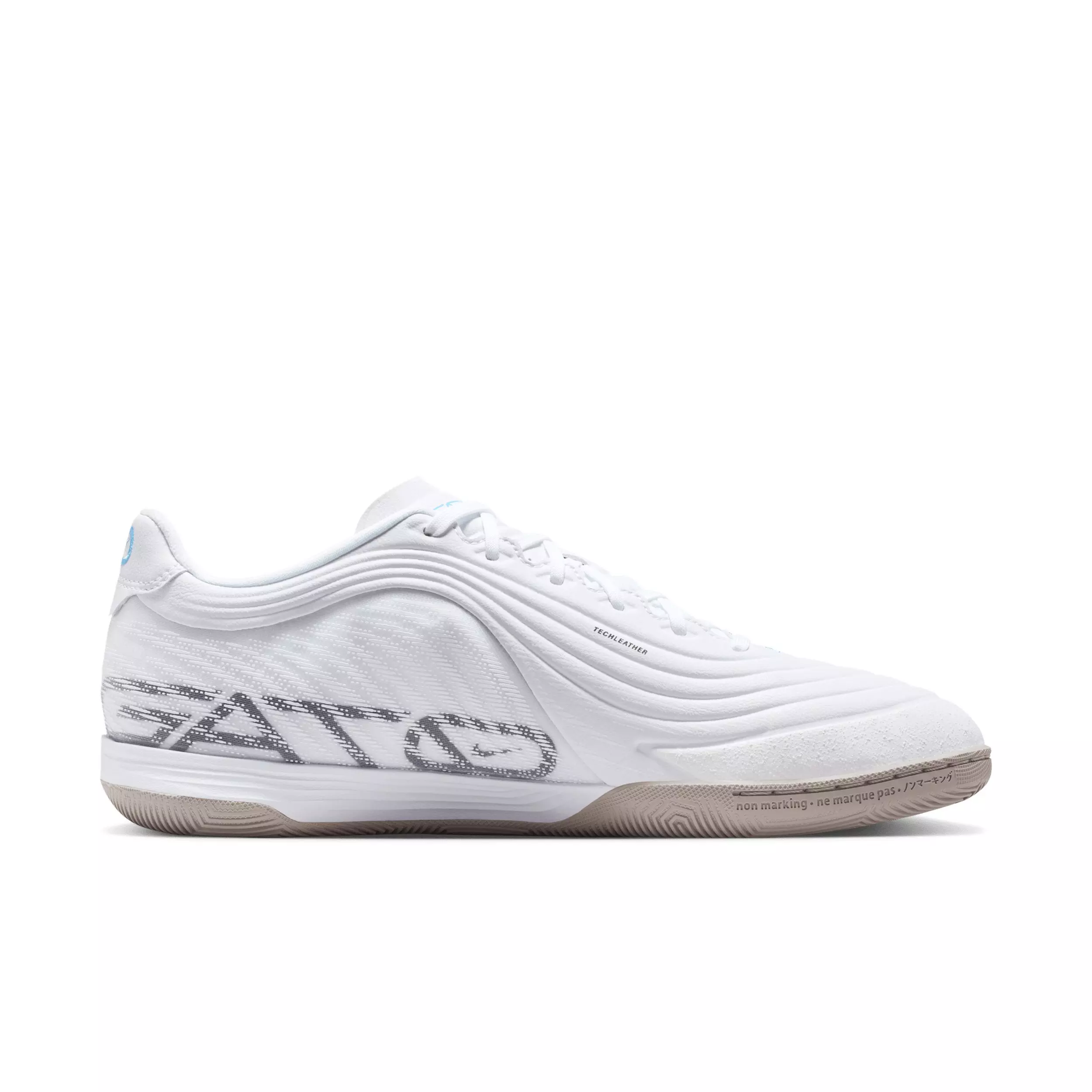 Nike Tiempo Reactgato IC "White/Shimmer" Men's Soccer Shoe - WHITE/SHIMMER