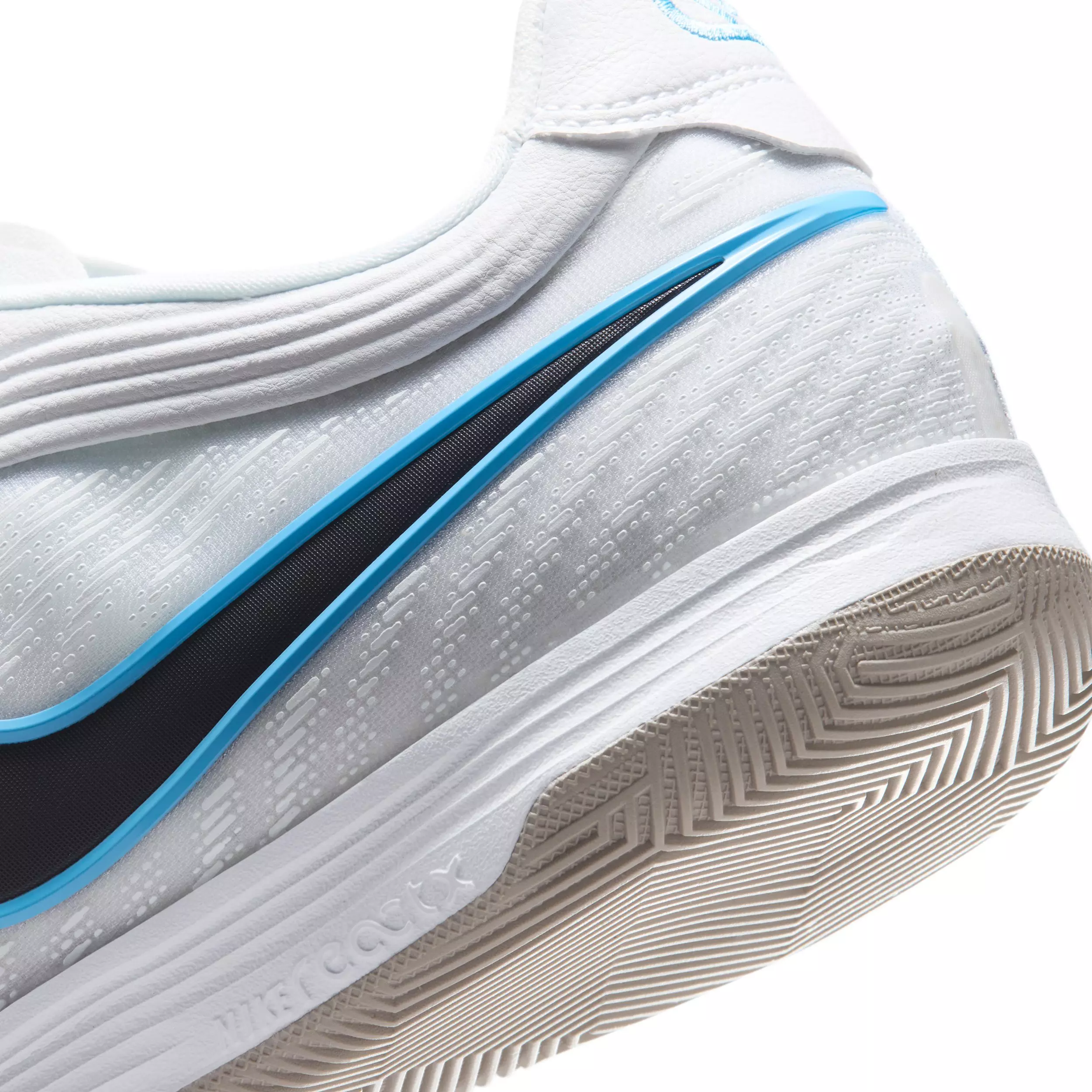 Nike Tiempo Reactgato IC "White/Shimmer" Men's Soccer Shoe - WHITE/SHIMMER
