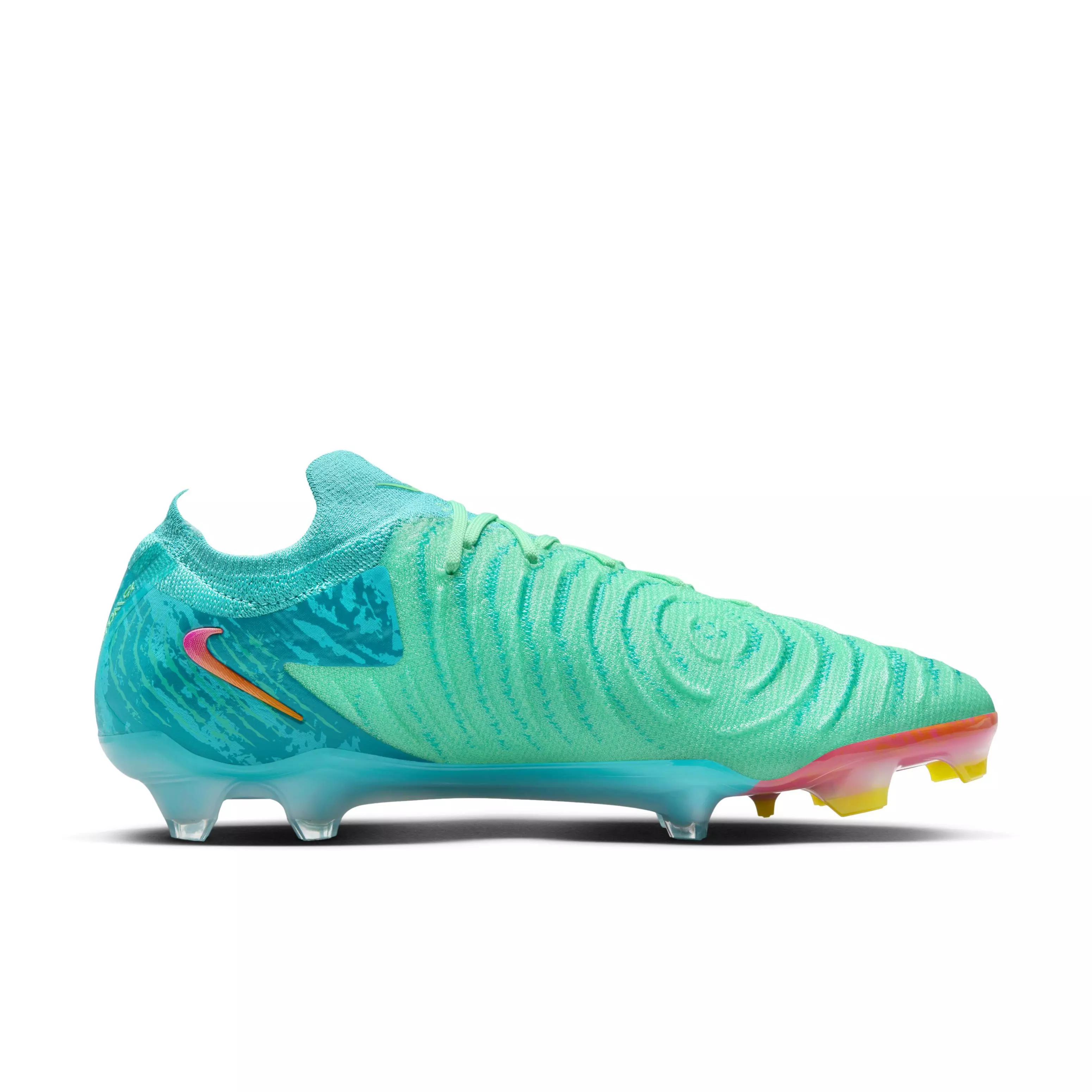 Nike Phantom GX 2 Elite LV8 FG "Green Glow/Black" Men's Soccer Cleat - GREEN/BLACK