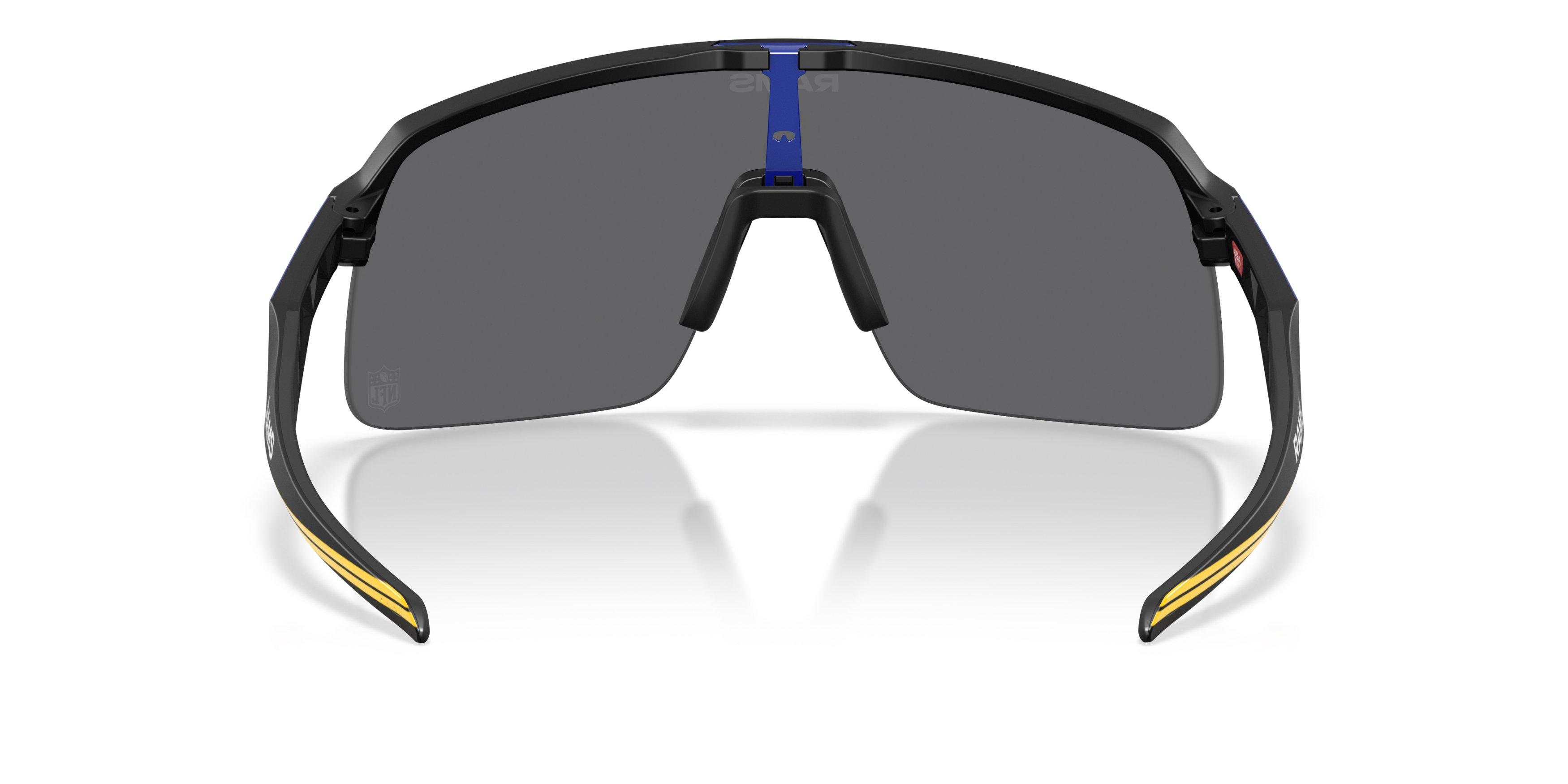Oakley Los Angeles Rams 2025 Sutro Lite Prizm Black Sunglasses &ndash; Matte Black - BLACK Thumbnail View 3