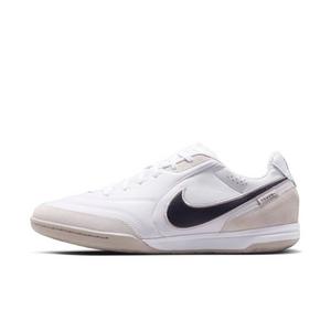 Nike Tiempo Streetgato IC "White/Moon Particle/Gridiron" Men's Soccer Shoe - WHITE/MOON/GRIDIRON