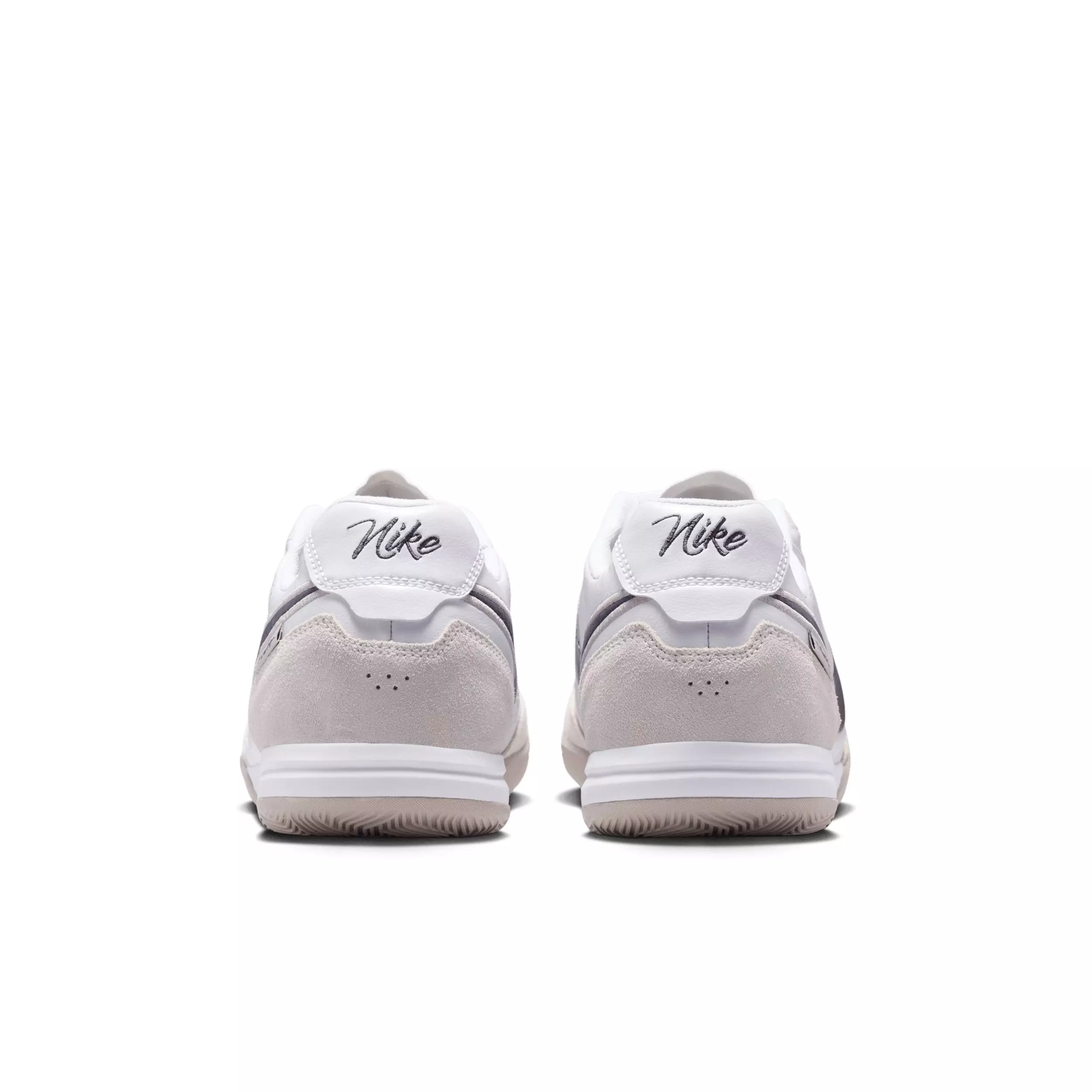 Nike Tiempo Streetgato IC "White/Moon Particle/Gridiron" Men's Soccer Shoe - WHITE/MOON/GRIDIRON
