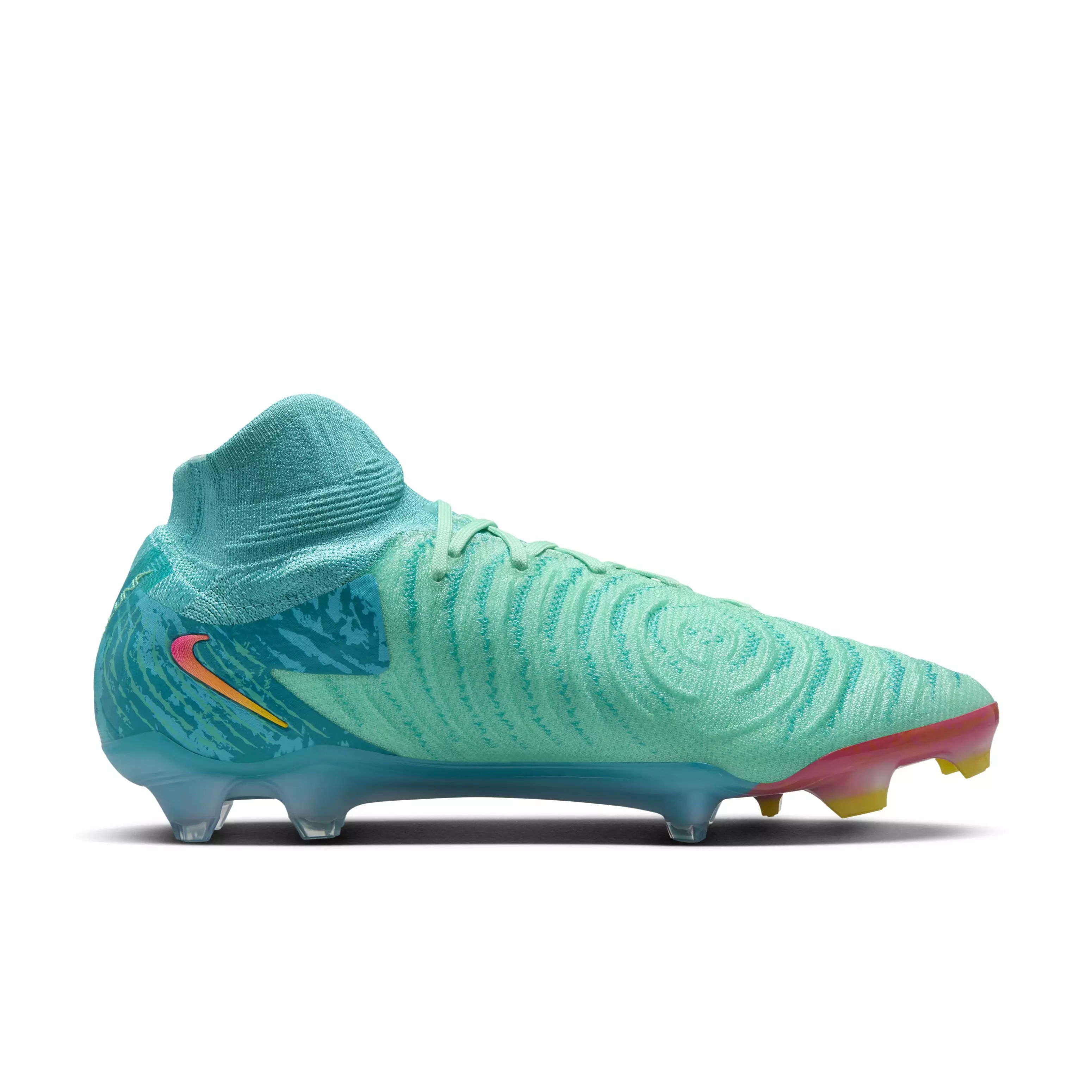 Nike Phantom Luna 2 Elite LV8 FG "Green Glow/Black" Men's Soccer Cleat - GREEN/BLACK