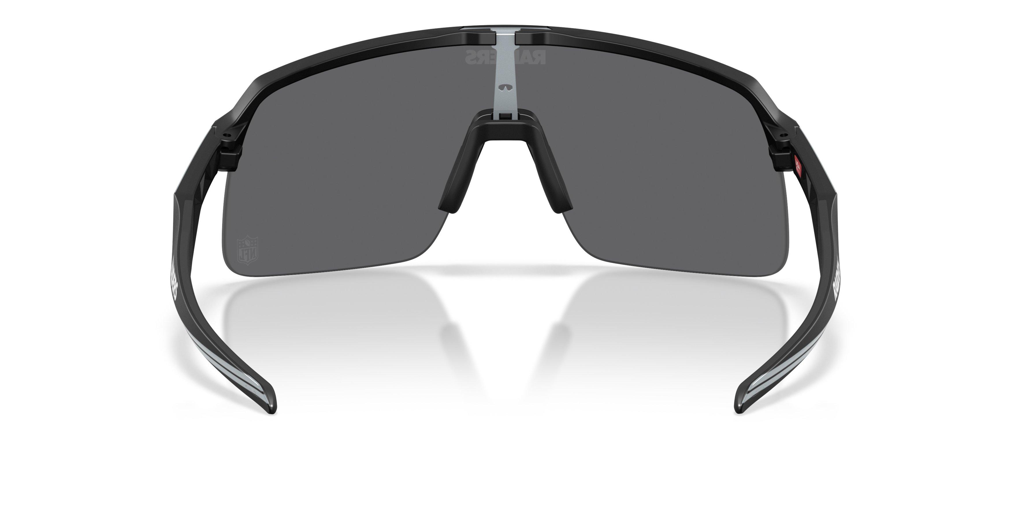 Oakley Las Vegas Raiders Sutro Lite Prizm Black Sunglasses &ndash; Matte Black - BLACK Thumbnail View 3