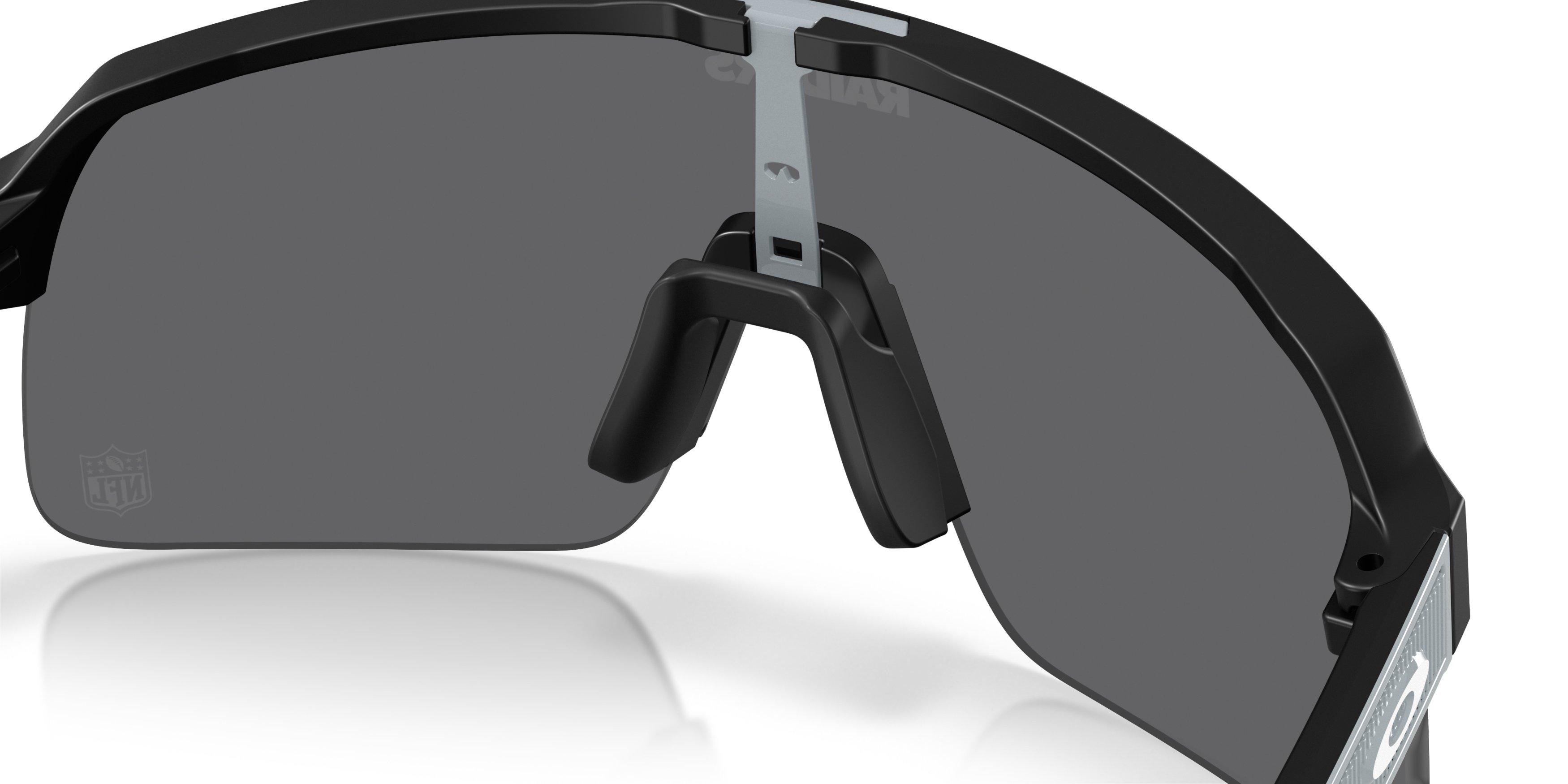 Oakley Las Vegas Raiders Sutro Lite Prizm Black Sunglasses &ndash; Matte Black - BLACK Thumbnail View 5