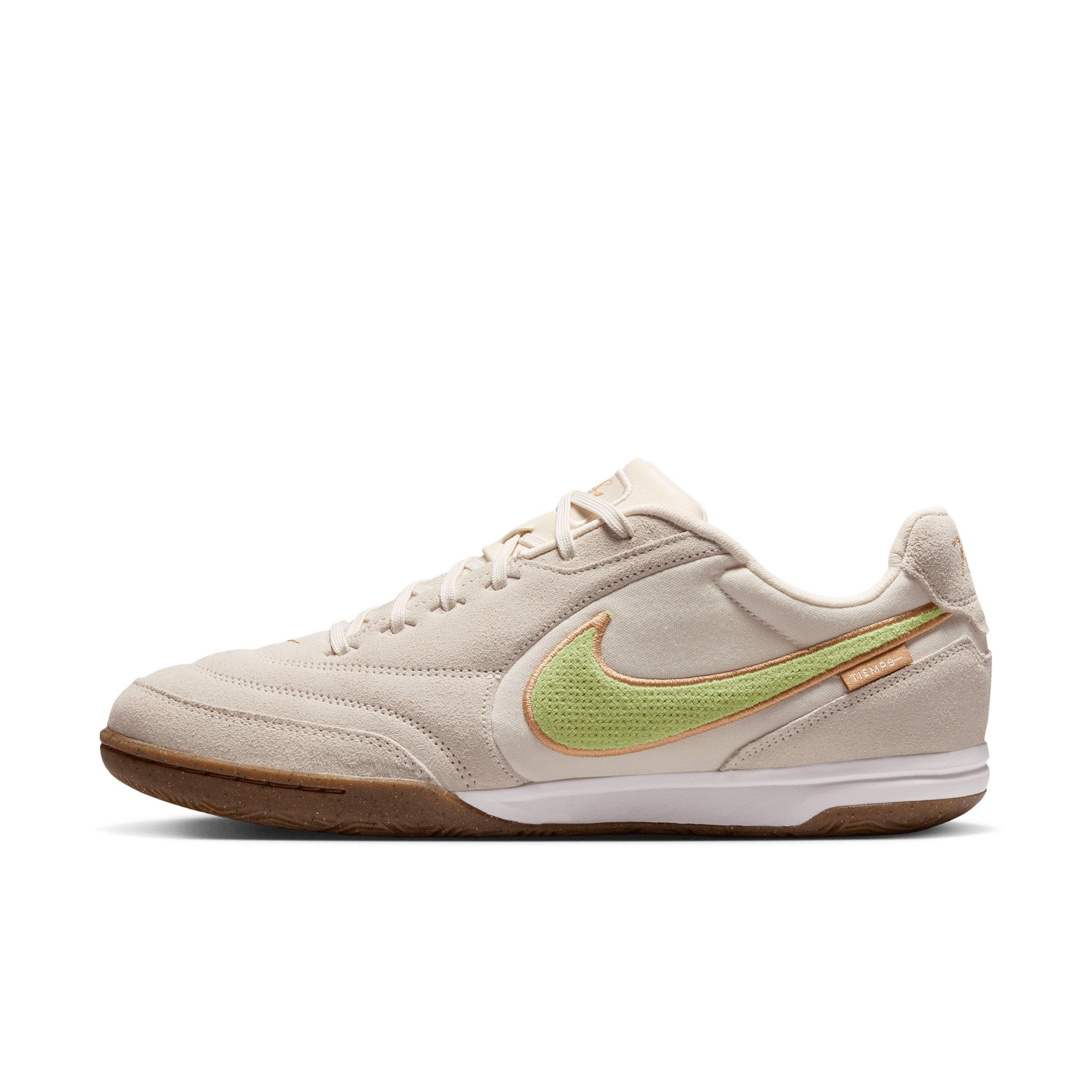 Nike Tiempo Streetgato PRM IC "Chalk/Moon Particle/Lemon Venom" Men's Soccer Shoe - CHALK/MOON/LEMON Thumbnail View 2