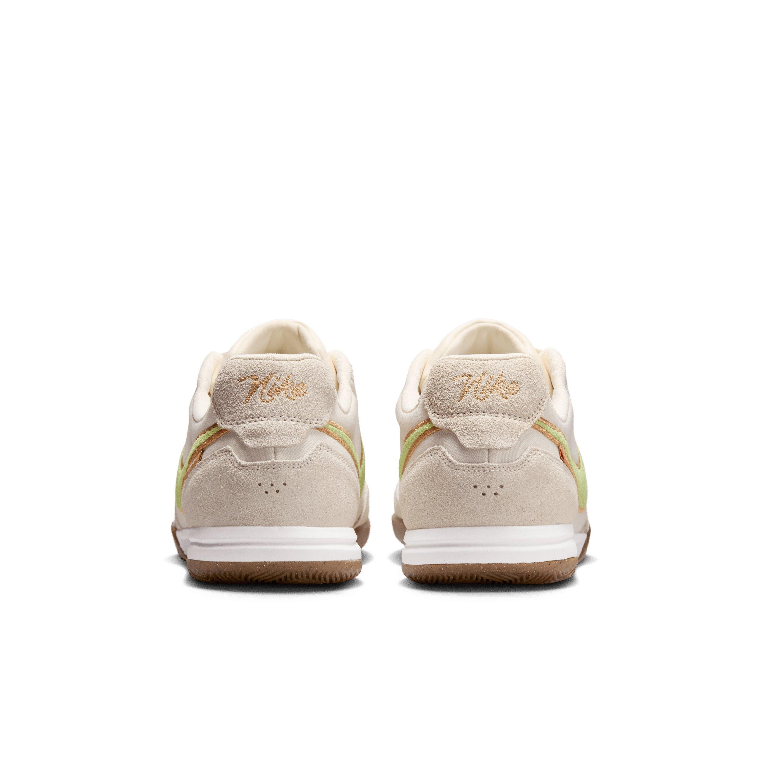 Nike Tiempo Streetgato PRM IC "Chalk/Moon Particle/Lemon Venom" Men's Soccer Shoe - CHALK/MOON/LEMON Thumbnail View 5