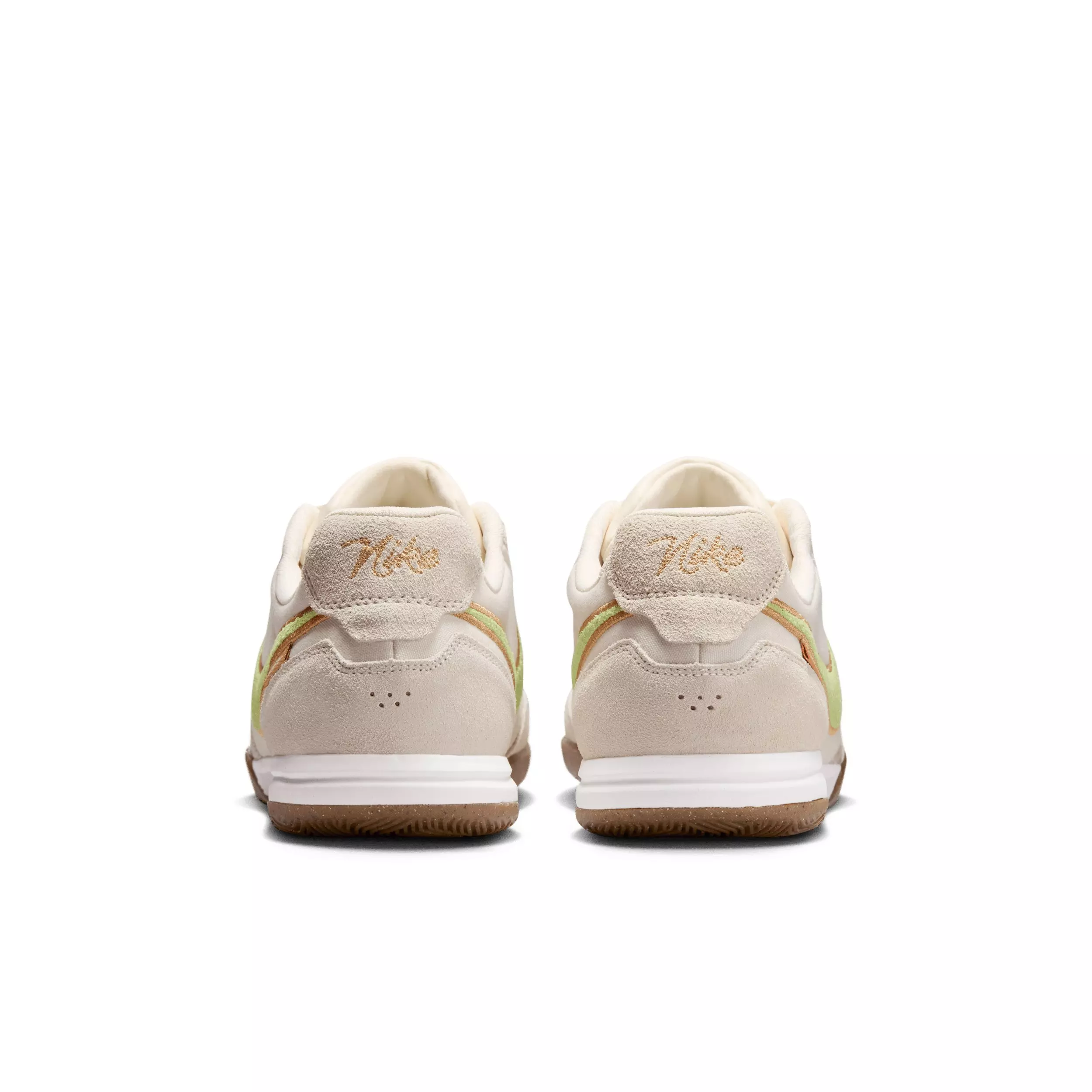 Nike Tiempo Streetgato PRM IC "Chalk/Moon Particle/Lemon Venom" Men's Soccer Shoe - CHALK/MOON/LEMON