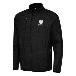 Antigua Men's Memphis Grizzlies Hold Up Jacket-Dark Grey