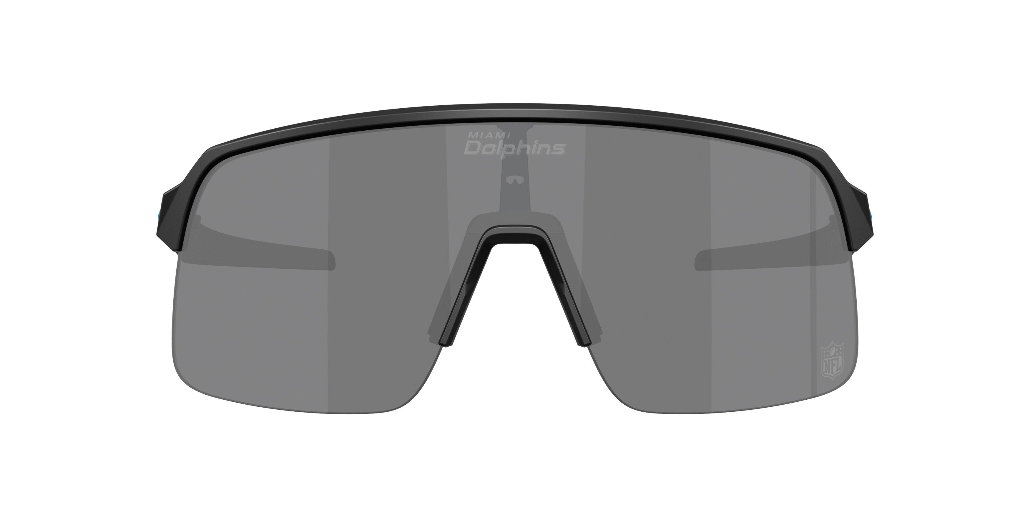 Oakley Miami Dolphins 2025 Sutro Lite Prizm Black Sunglasses &ndash; Matte Black - BLACK Thumbnail View 2