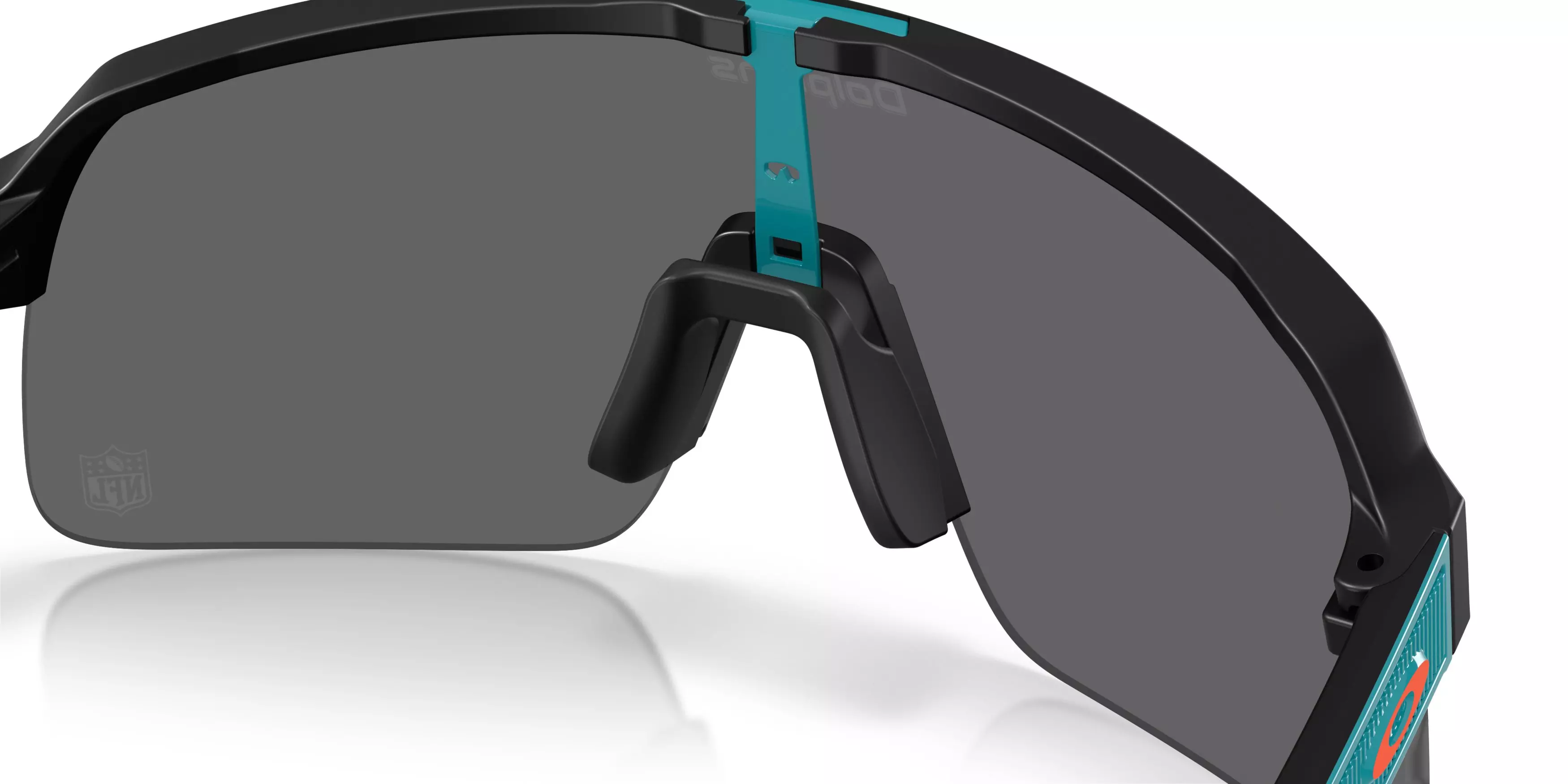 Oakley Miami Dolphins 2025 Sutro Lite Prizm Black Sunglasses – Matte Black - BLACK