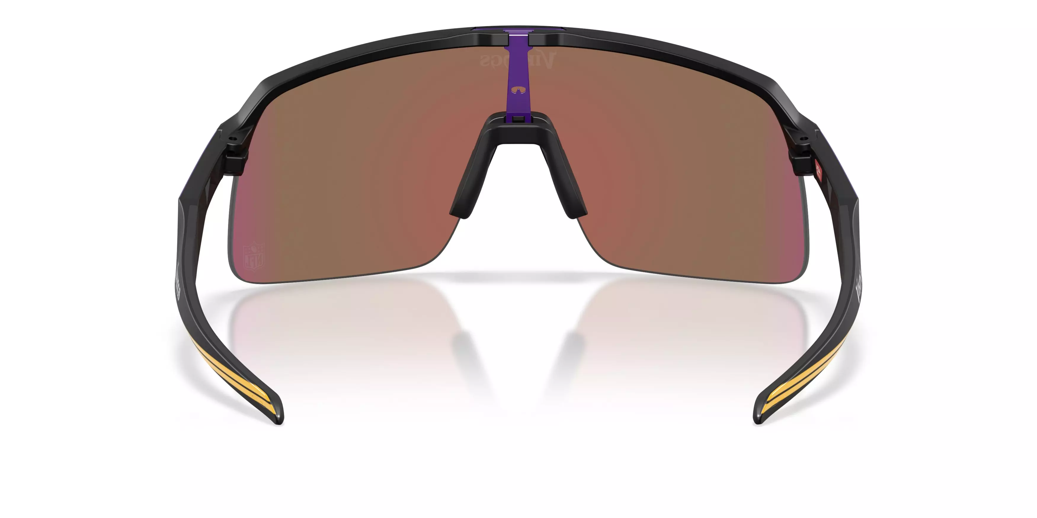 Oakley Minnesota Vikings 2025 Sutro Lite Prizm Violet Sunglasses – Matte Black - BLACK/PURPLE