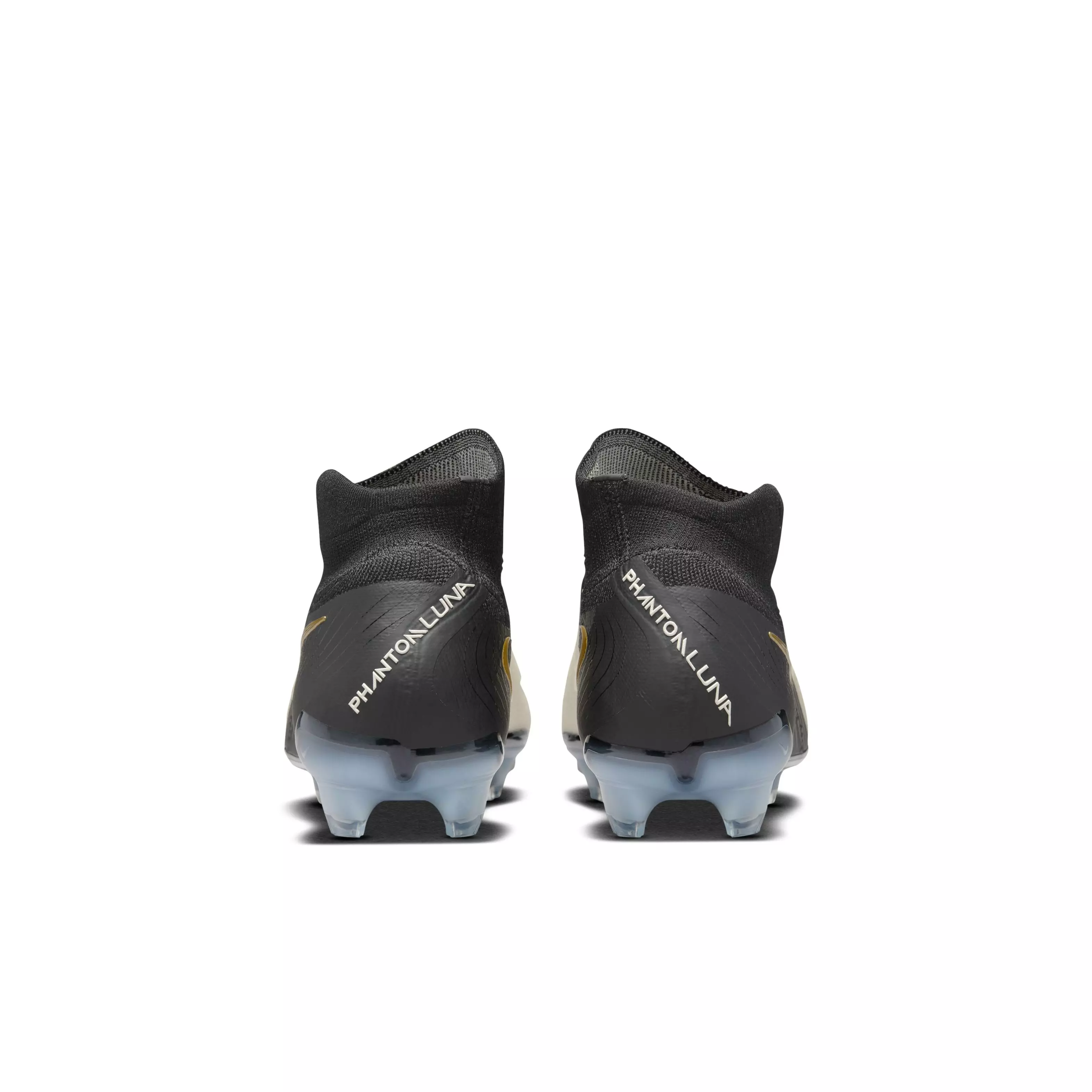 Nike Phantom Luna 2 Elite FG "White/Metallic Gold Coin/Black" Men's Soccer Cleat - WHITE/GOLD/BLACK