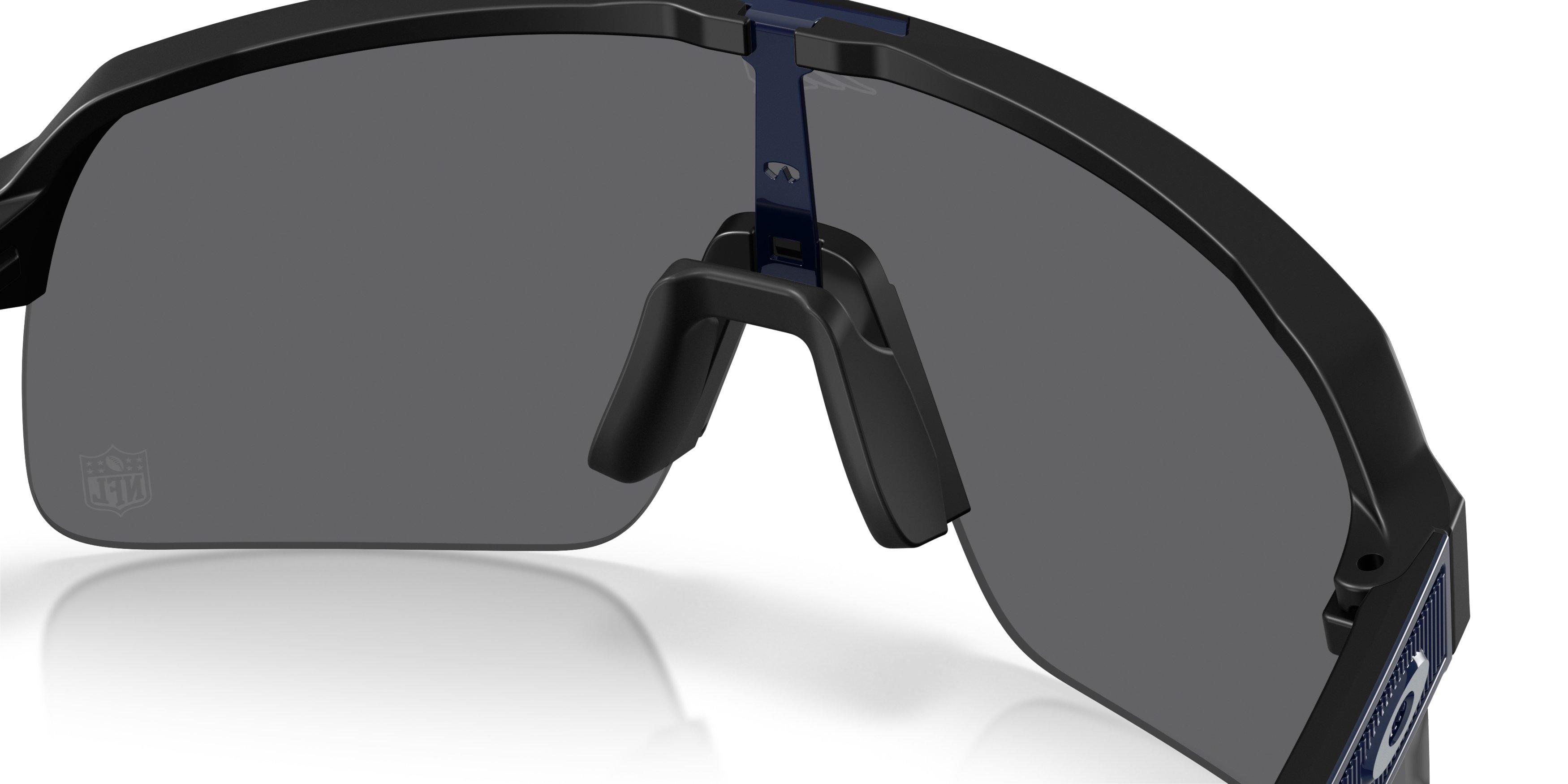 Oakley New England Patriots 2025 Sutro Lite Prizm Black Sunglasses &ndash; Matte Black - BLACK Thumbnail View 5