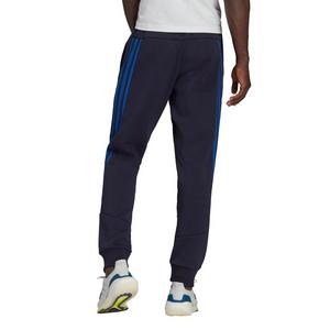 adidas Men's Sportswear Black/Royal Future Icons 3-Stripes Pants