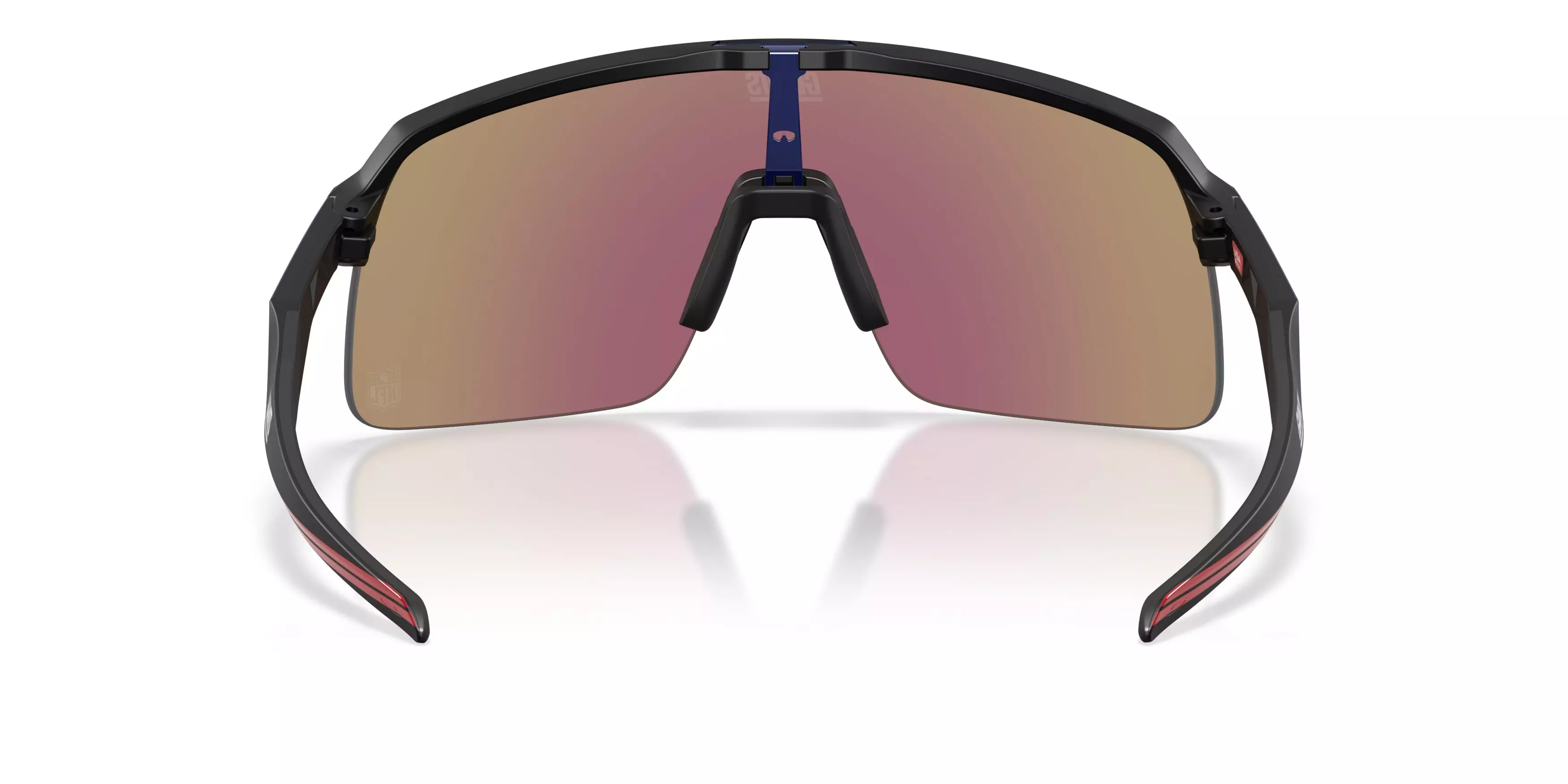 Oakley New York Giants 2025 Sutro Lite Prizm Sapphire Sunglasses – Matte Black - BLACK/BLUE