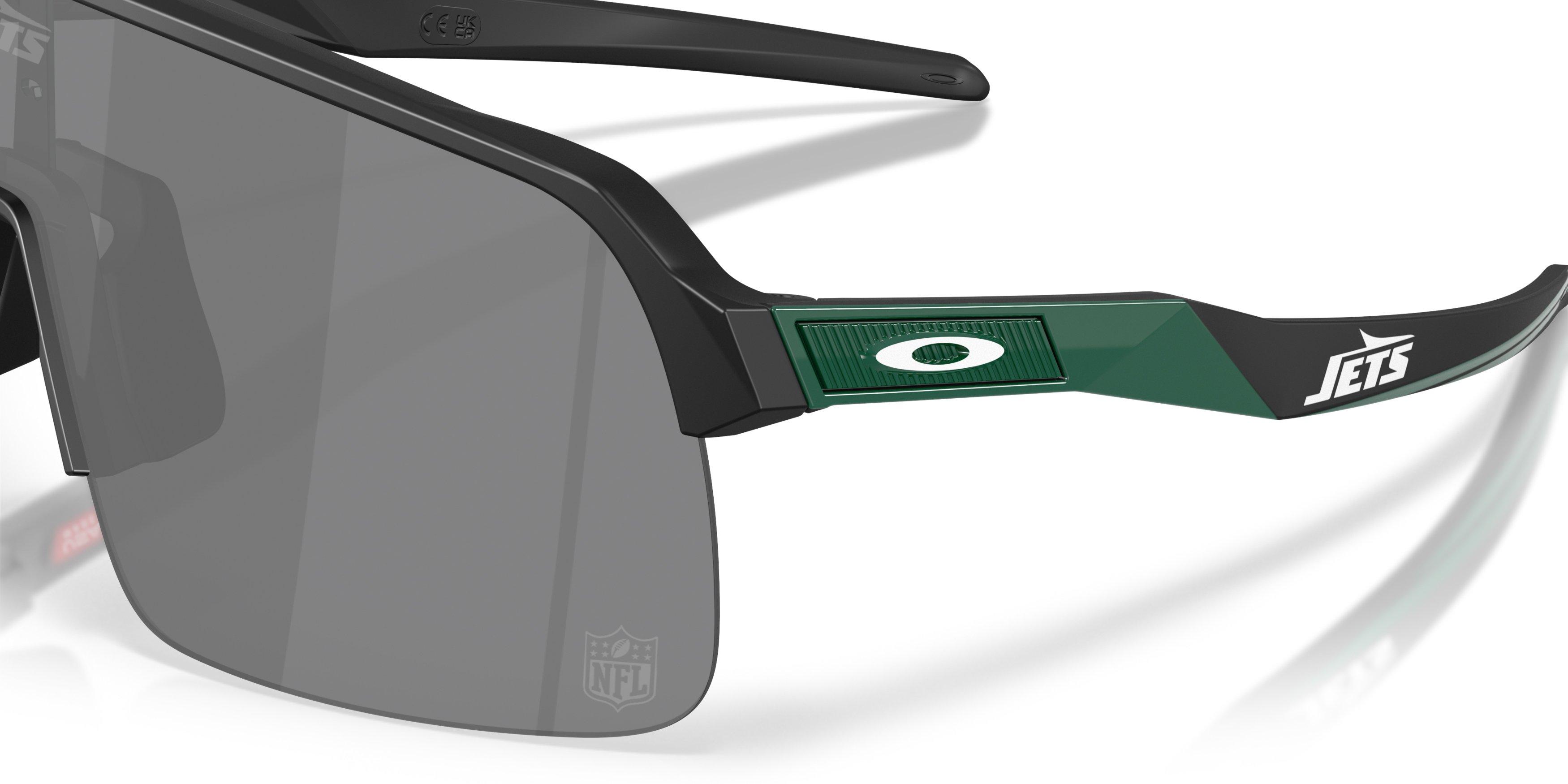 Oakley New York Jets 2025 Sutro Lite Prizm Black Sunglasses &ndash; Matte Black - BLACK Thumbnail View 4