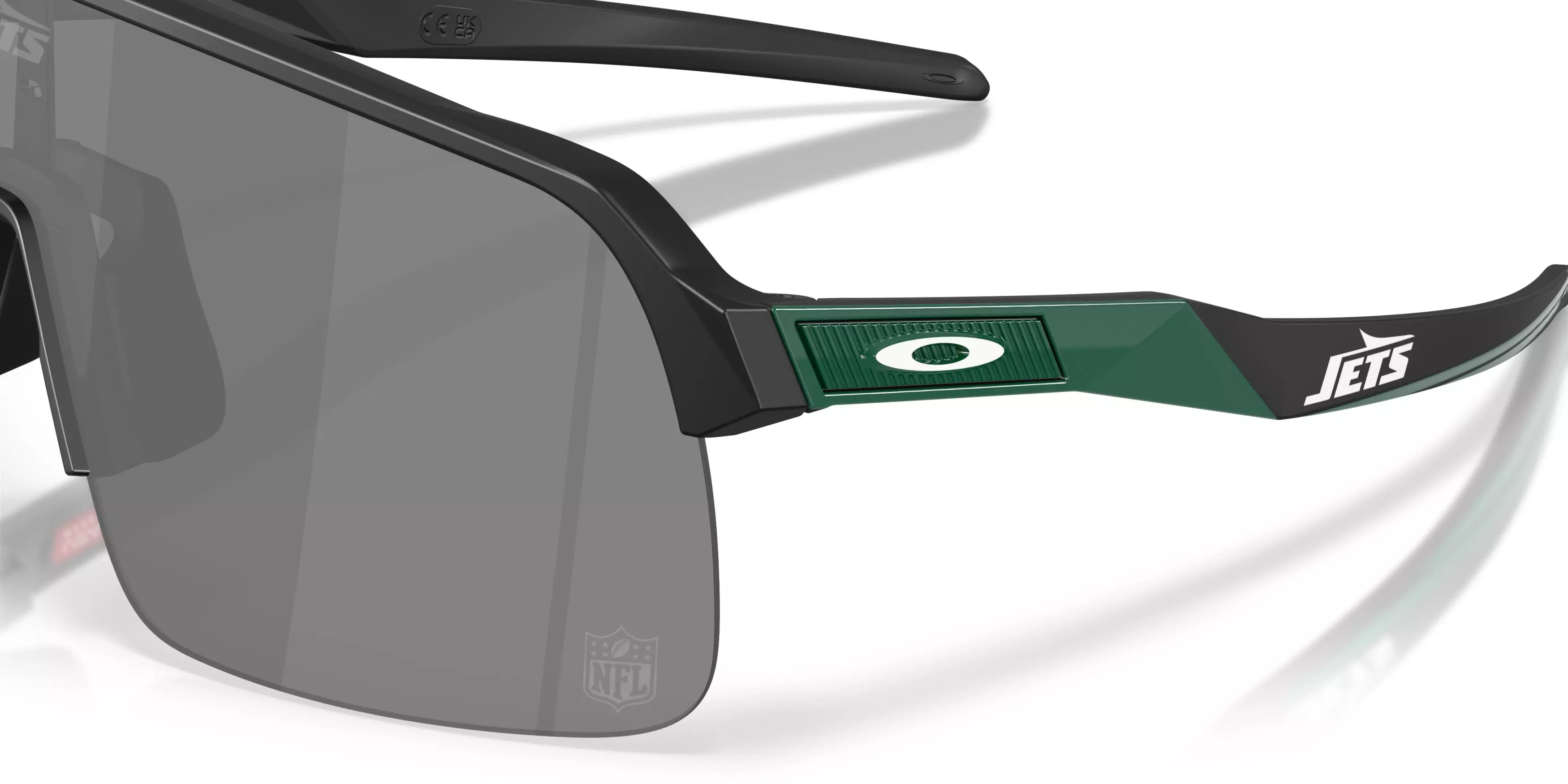 Oakley New York Jets 2025 Sutro Lite Prizm Black Sunglasses – Matte Black - BLACK