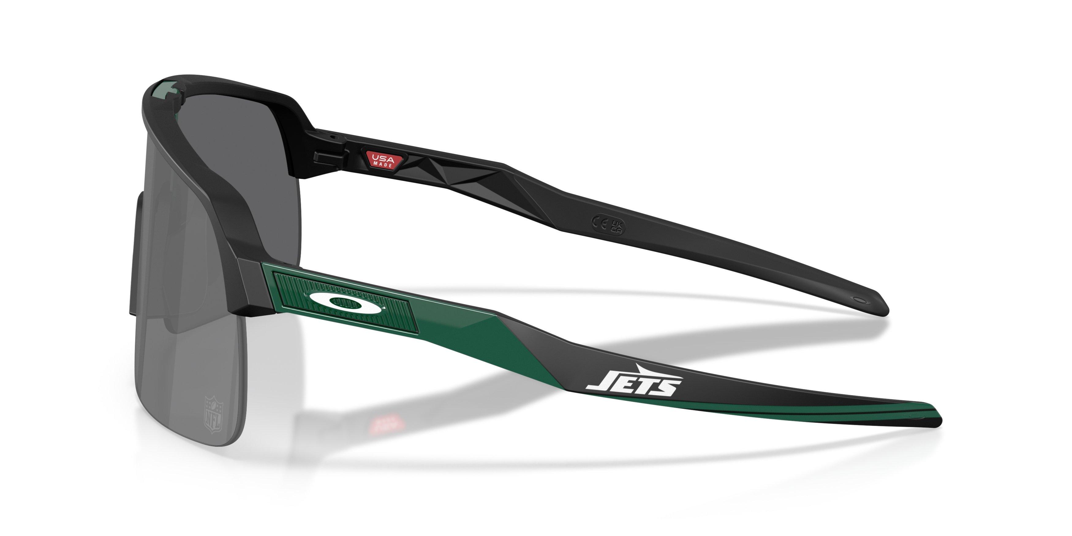 Oakley New York Jets 2025 Sutro Lite Prizm Black Sunglasses &ndash; Matte Black - BLACK Thumbnail View 6