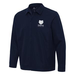 Antigua Men's Memphis Grizzlies Pivot Jacket-Navy
