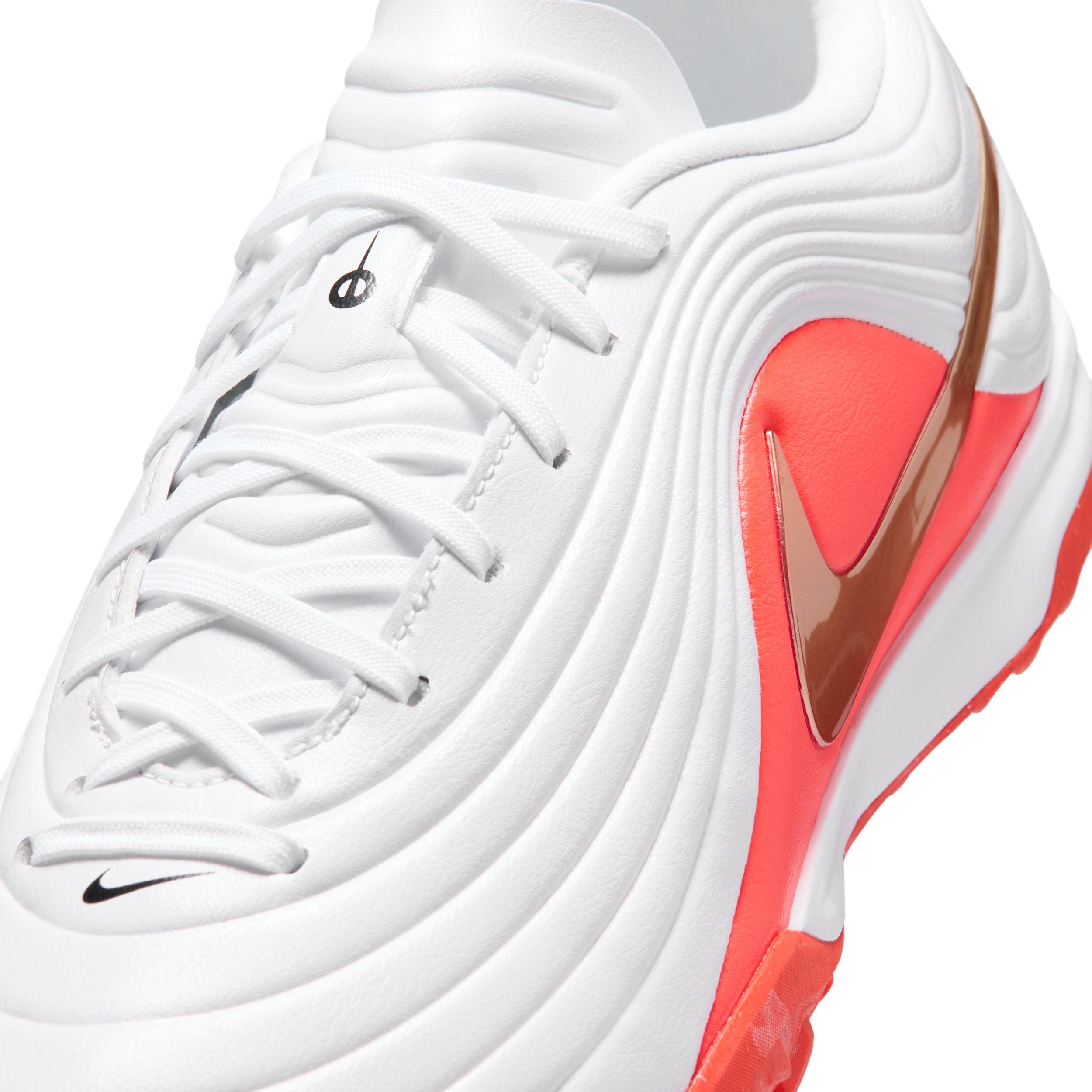 Nike Tiempo Maestro Academy Turf "White/Bright Crimson/Blur" Men's Soccer Shoe - WHITE/CRIMSON/BLUR