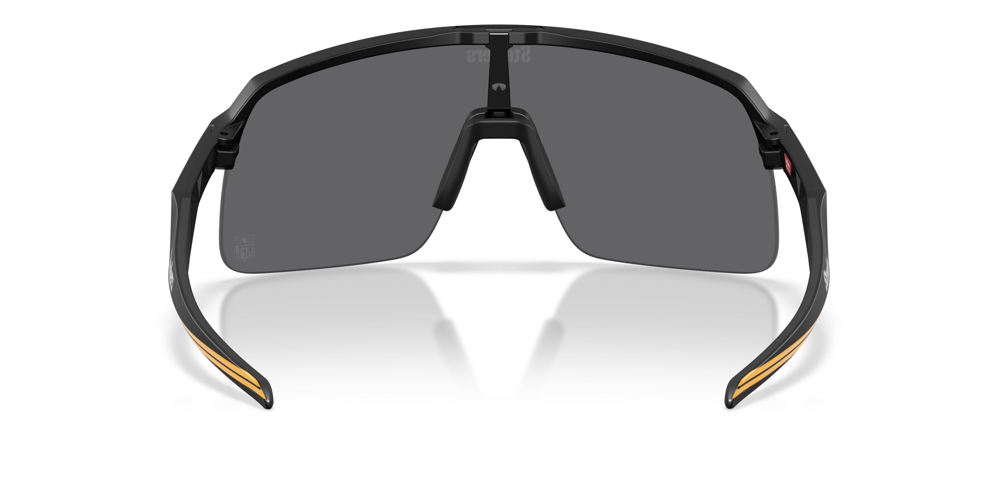Oakley Pittsburg Steelers 2025 Sutro Lite Prizm Black Sunglasses &ndash; Matte Black - BLACK Thumbnail View 3