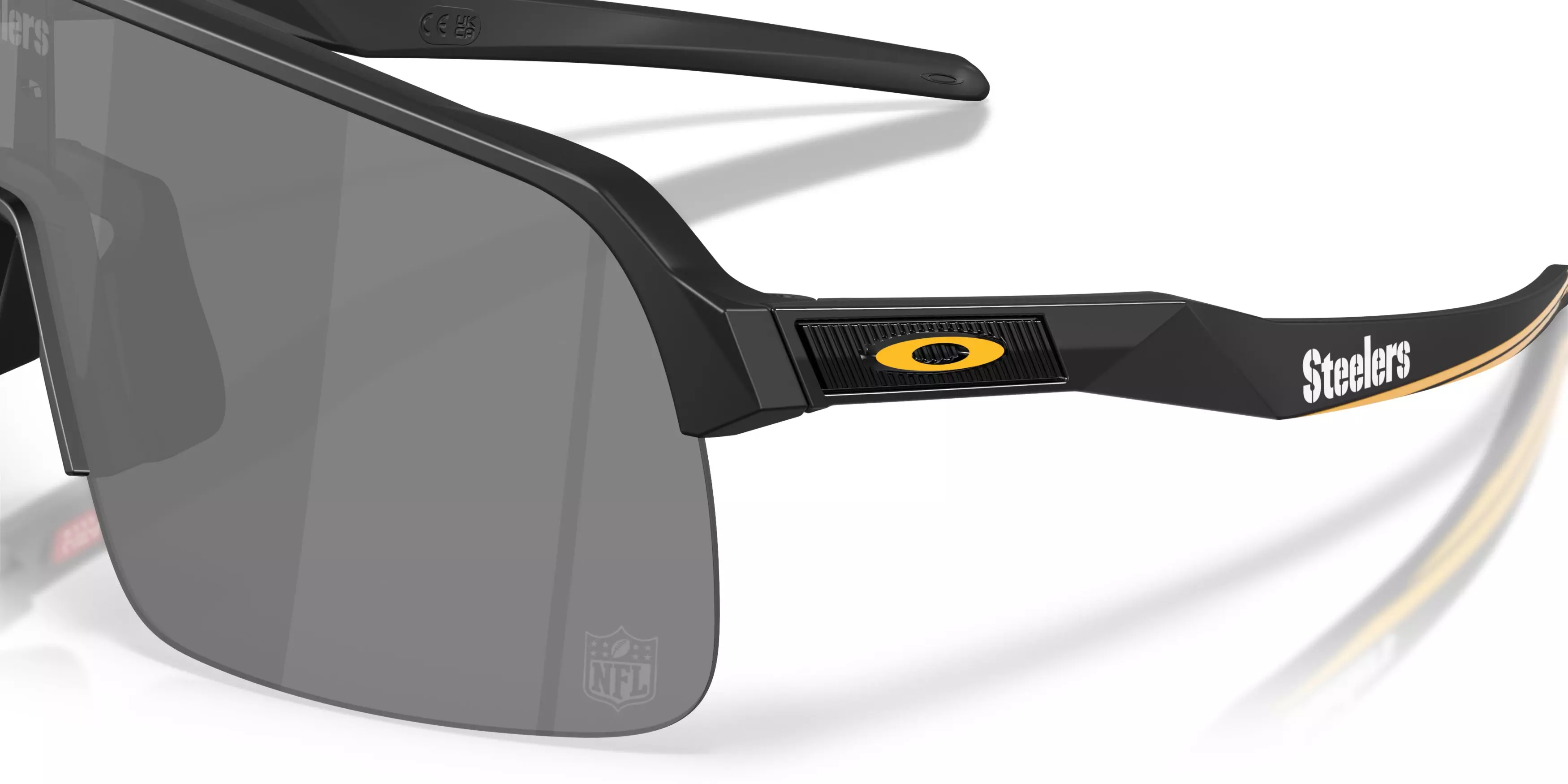 Oakley Pittsburg Steelers 2025 Sutro Lite Prizm Black Sunglasses – Matte Black - BLACK