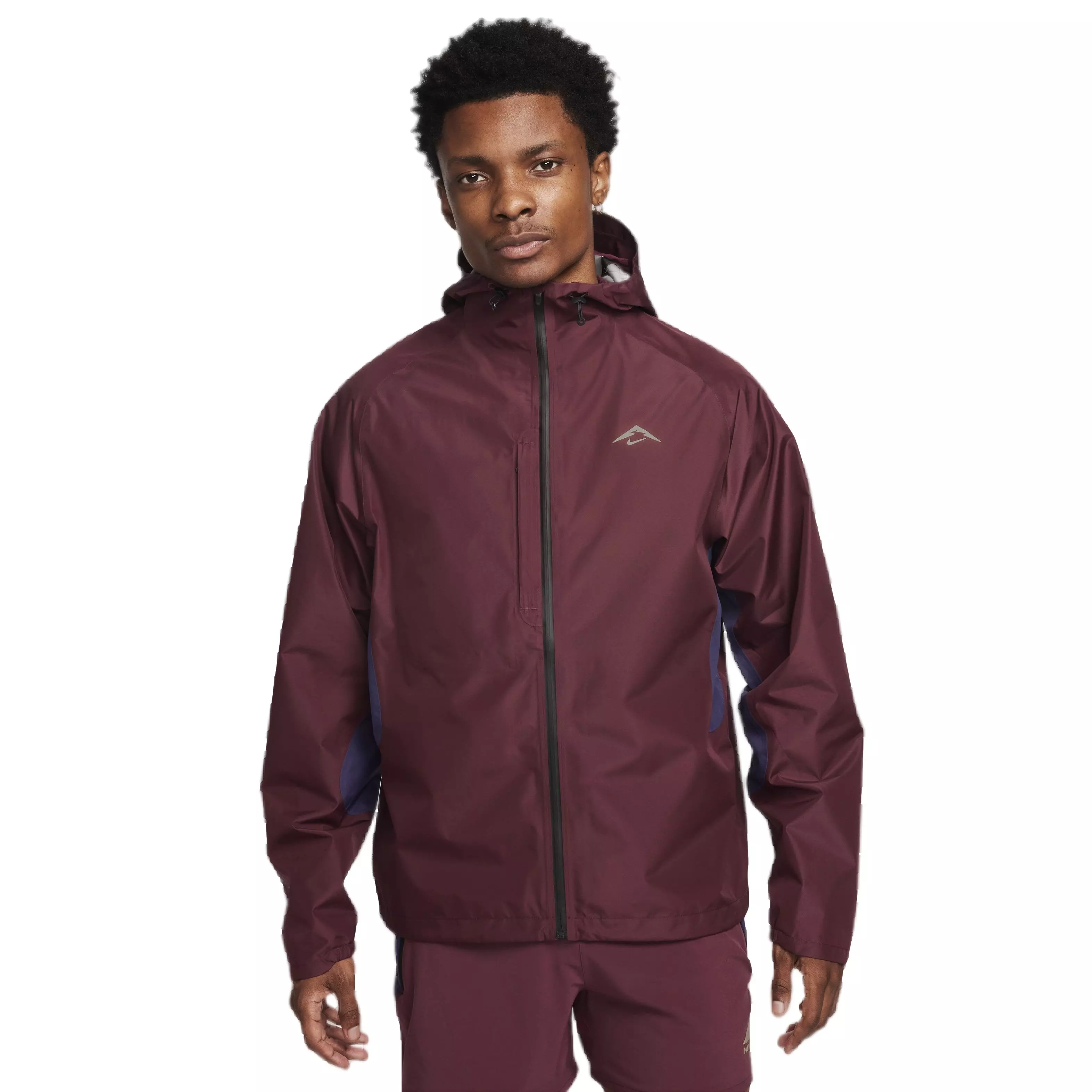 Nike Men's Trail "Cosmic Peaks" GORE-TEX INFINIUM Running Jacket -Maroon - MAROON