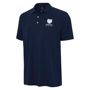 Antigua Men's Memphis Grizzlies Western Polo-Navy