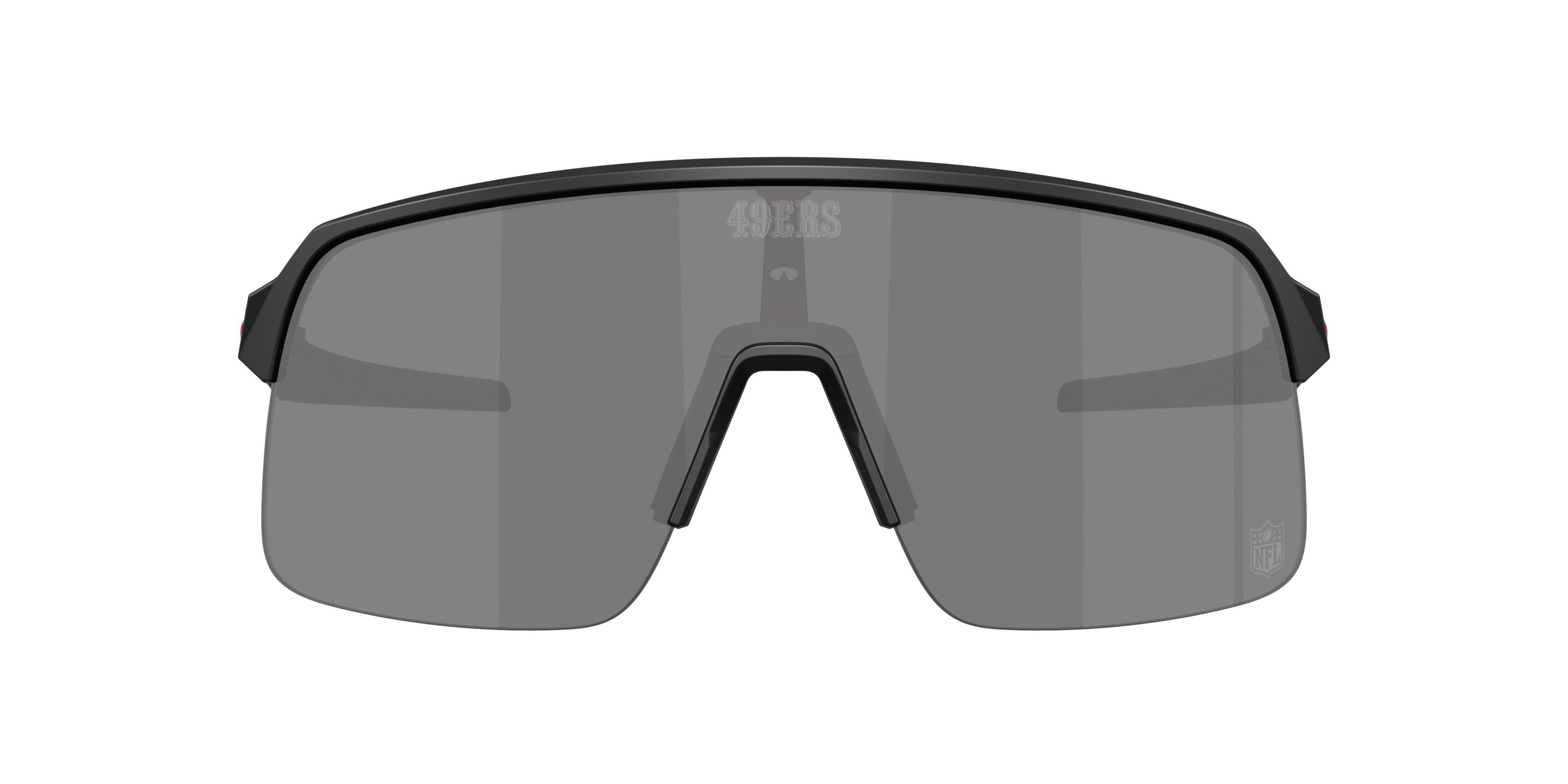 Oakley San Francisco 49ers 2025 Sutro Lite Prizm Black Sunglasses &ndash; Matte Black - BLACK Thumbnail View 2