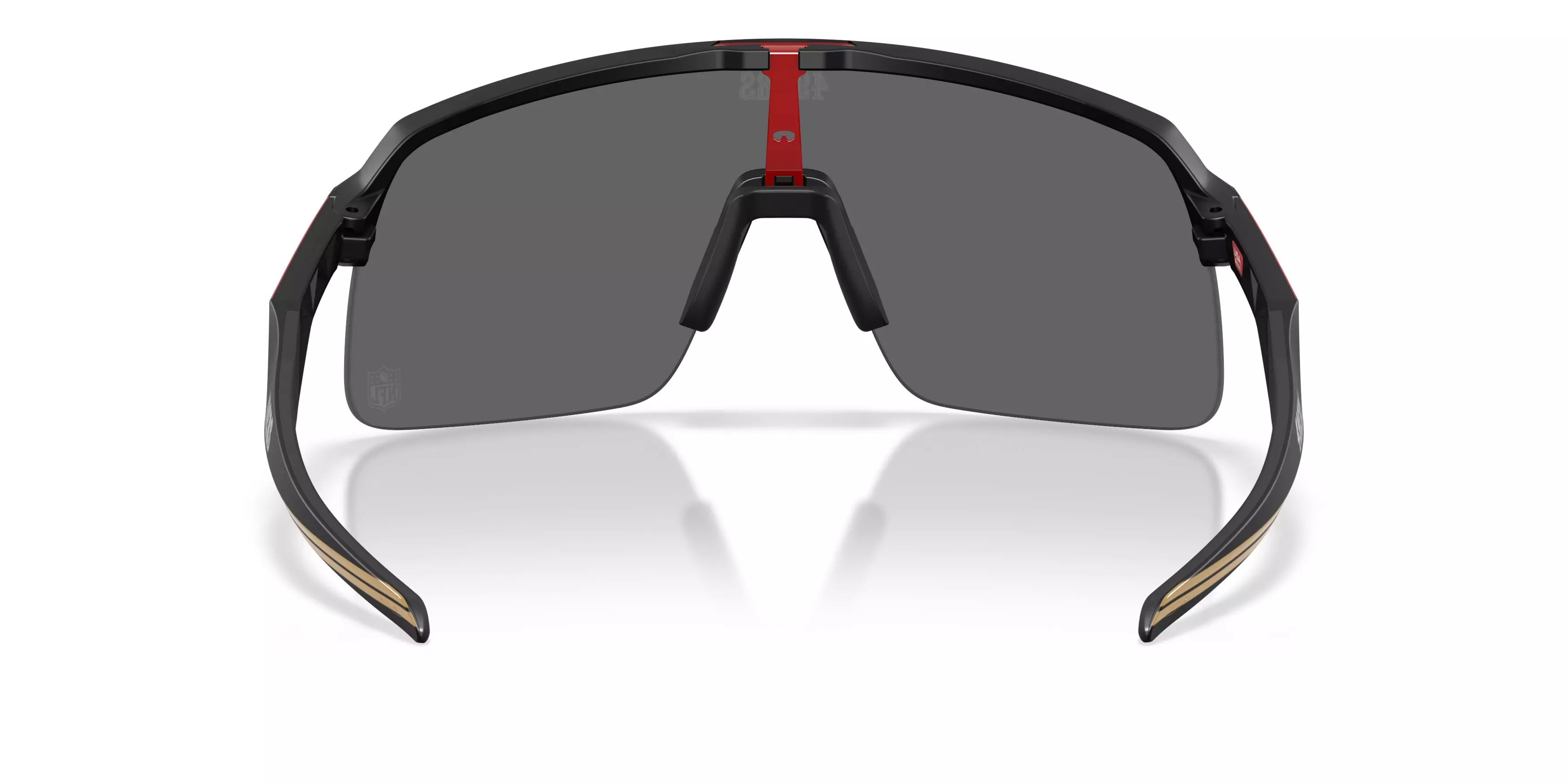 Oakley San Francisco 49ers 2025 Sutro Lite Prizm Black Sunglasses – Matte Black - BLACK