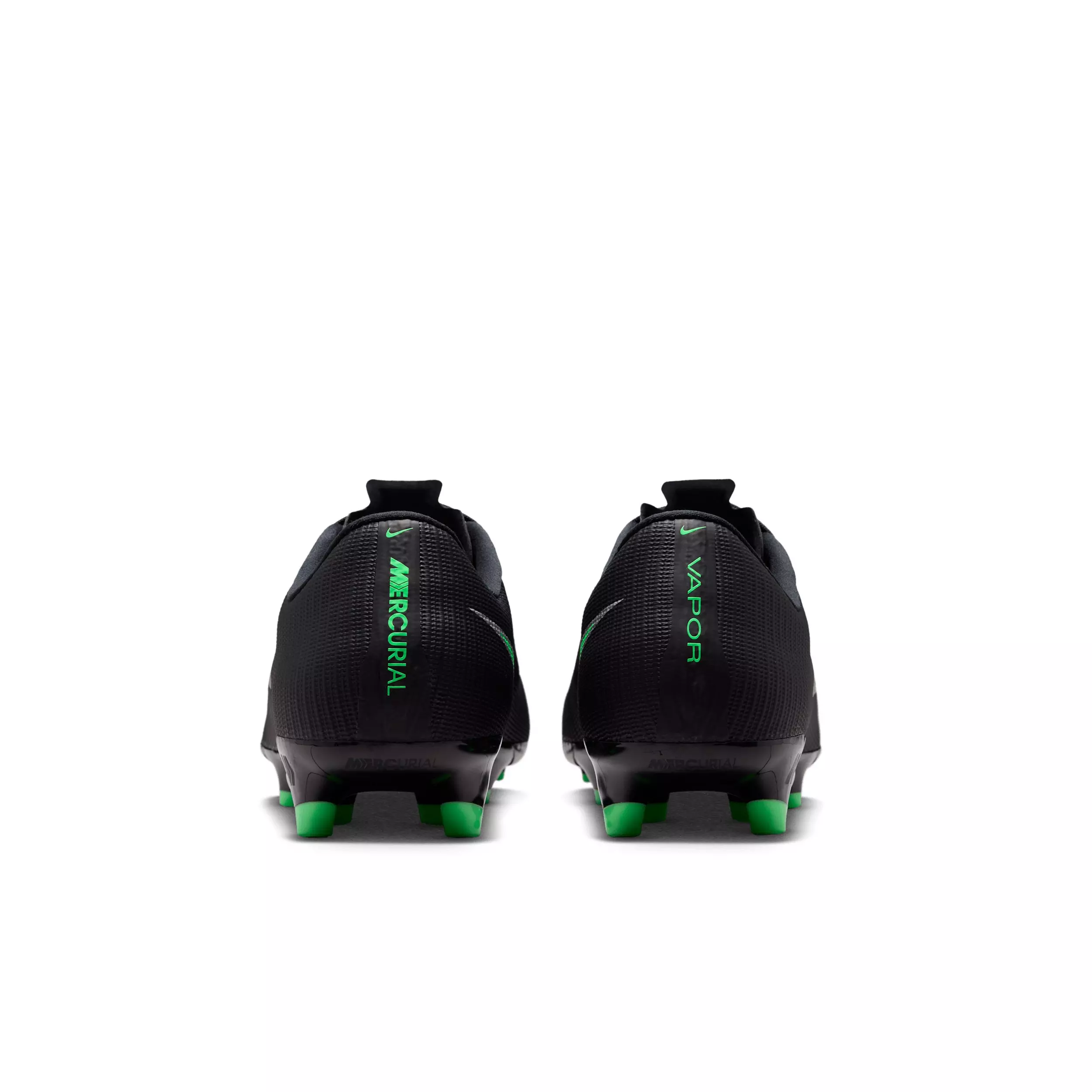 Nike Mercurial Vapor 17 Academy MG "Black/Black/Illusion Green" Men's Soccer Cleat - BLACK/BLACK/GREEN