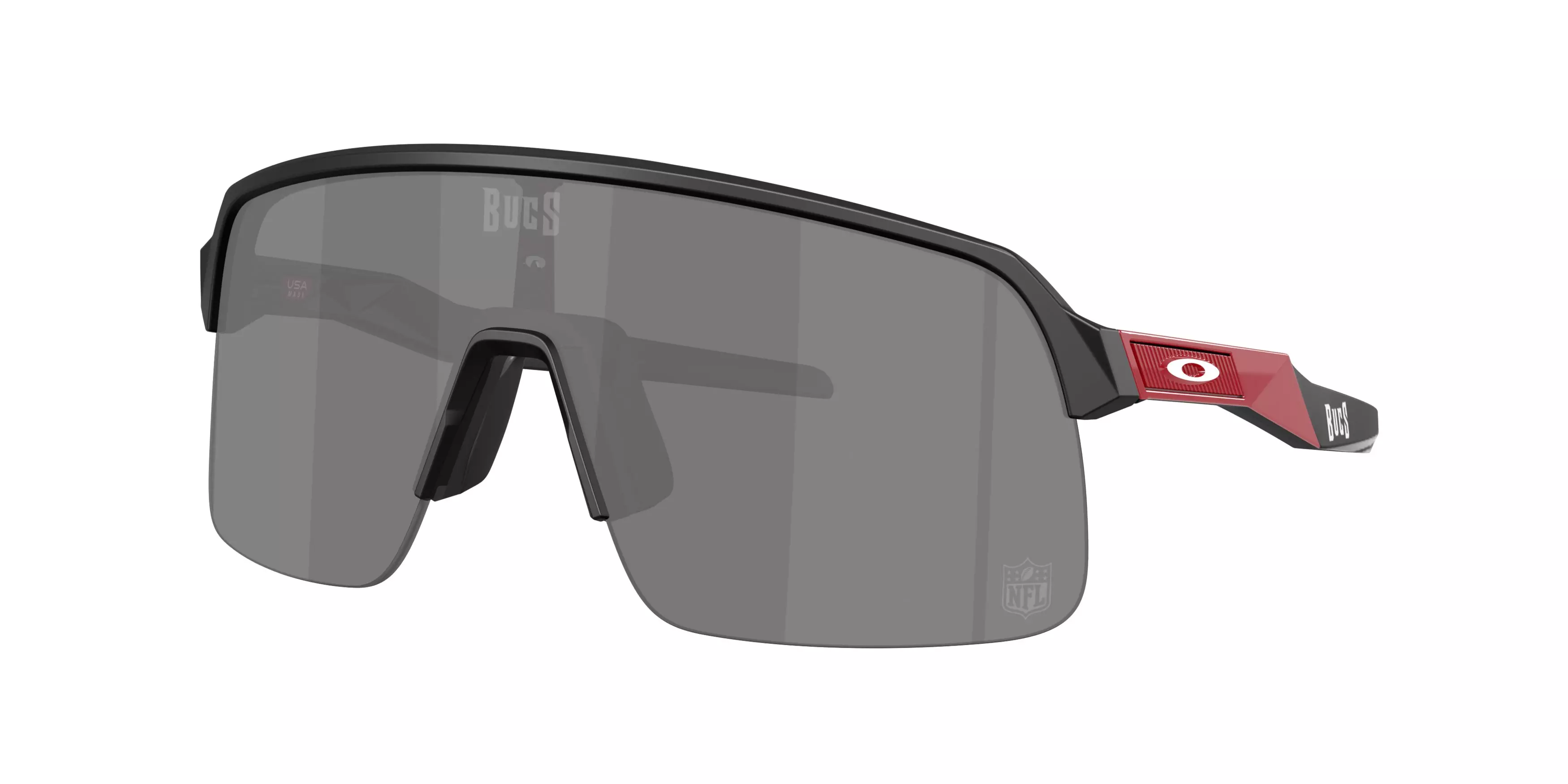 Oakley Tampa Bay Buccaneers Sutro Lite Prizm Black Sunglasses – Matte Black - BLACK