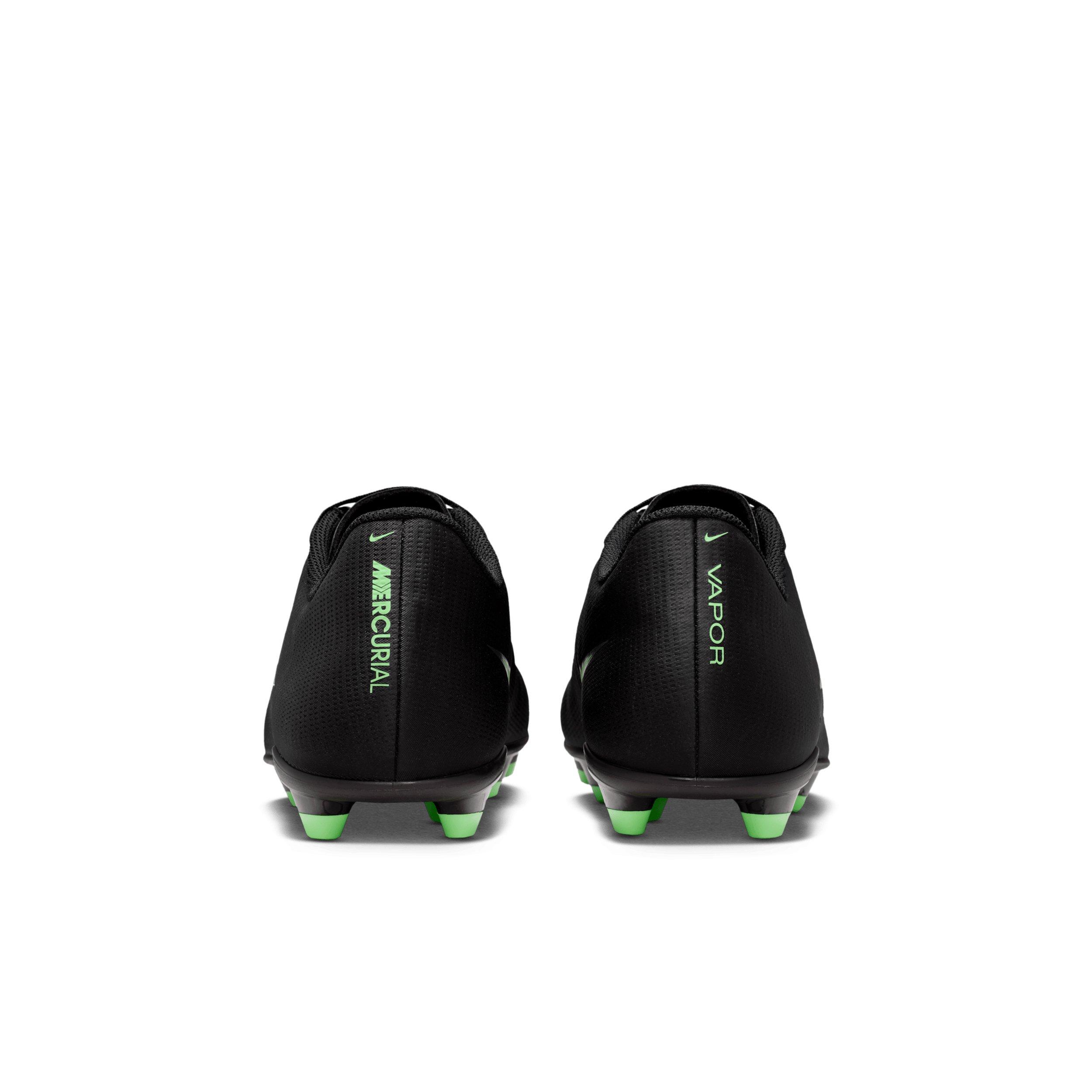 Nike Mercurial Vapor 17 Club MG "Black/Black/Illusion Green" Men's Soccer Cleat - BLACK/BLACK/GREEN Thumbnail View 5