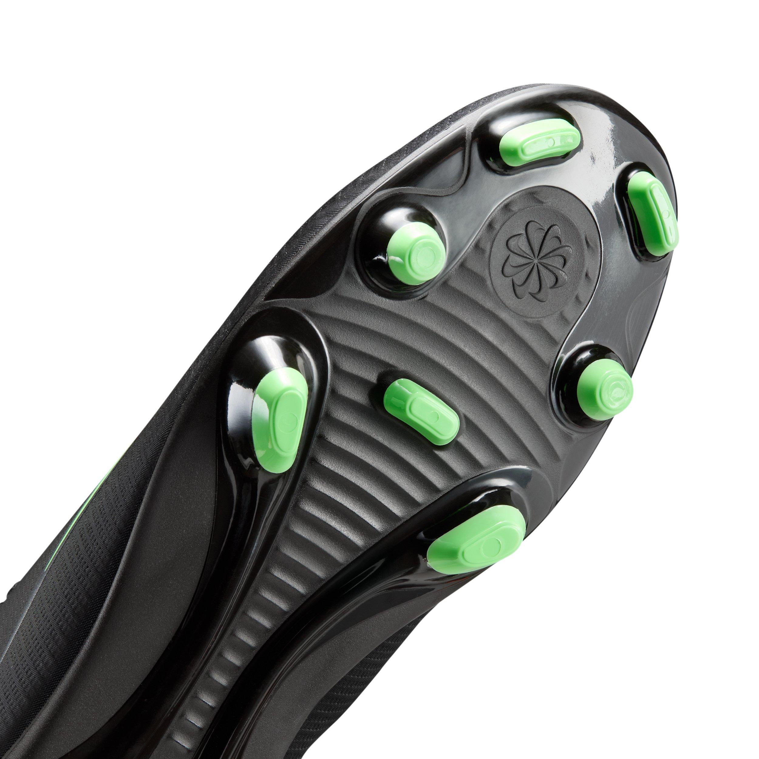 Nike Mercurial Vapor 17 Club MG "Black/Black/Illusion Green" Men's Soccer Cleat - BLACK/BLACK/GREEN Thumbnail View 7