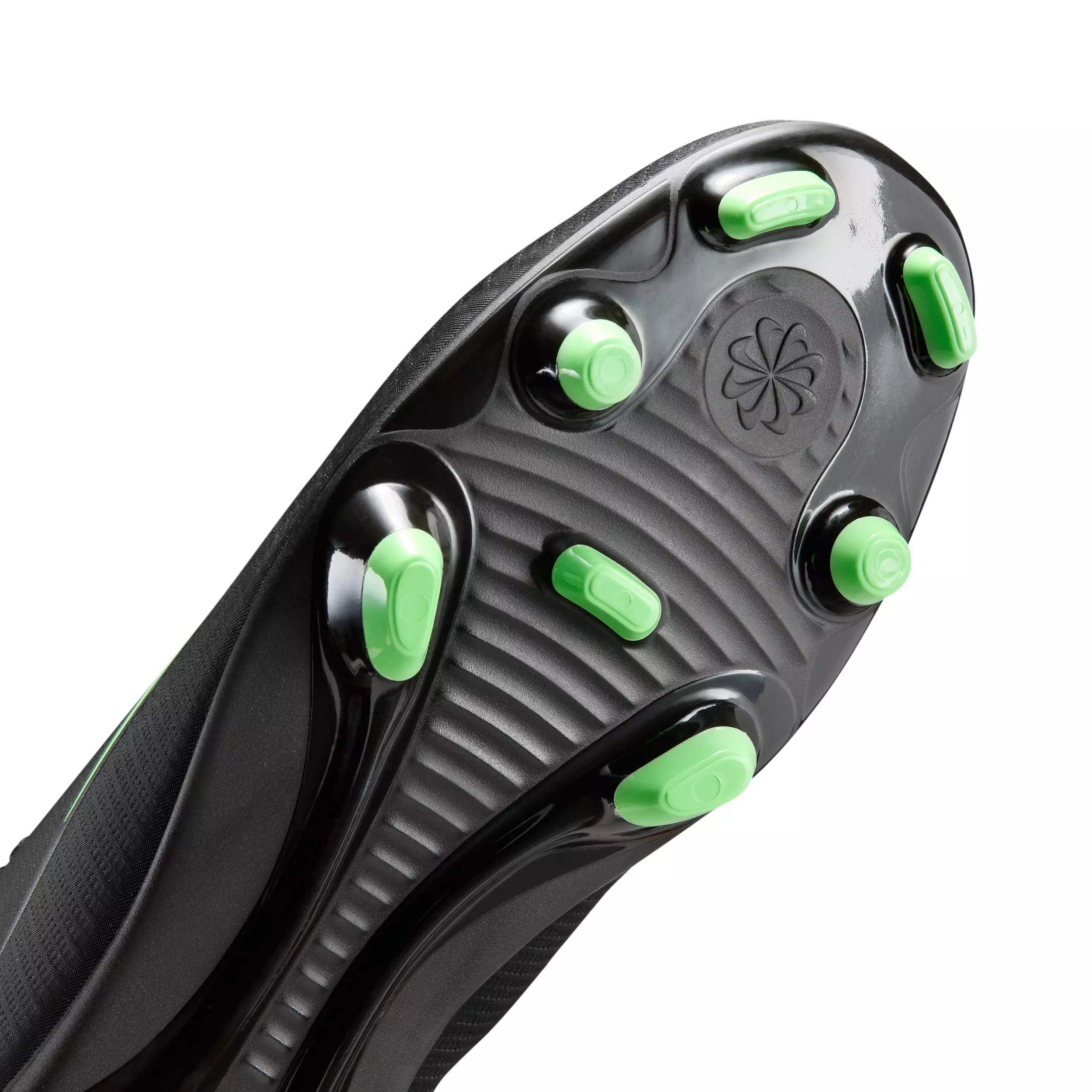 Nike Mercurial Vapor 17 Club MG "Black/Black/Illusion Green" Men's Soccer Cleat - BLACK/BLACK/GREEN