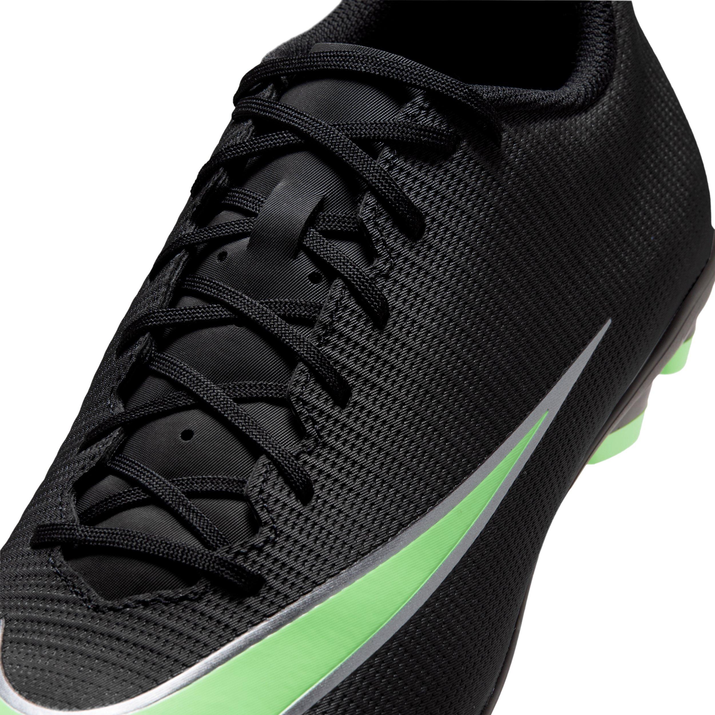 Nike Mercurial Vapor 17 Club MG "Black/Black/Illusion Green" Men's Soccer Cleat - BLACK/BLACK/GREEN Thumbnail View 8