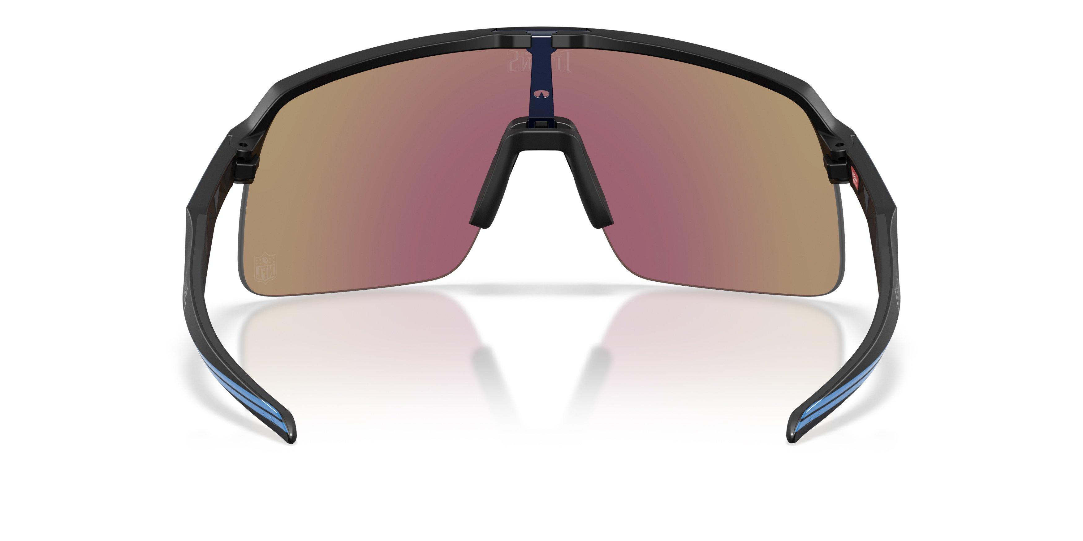 Oakley Tennessee Titans 2025 Sutro Lite Prizm Sapphire Sunglasses &ndash; Matte Black - BLACK/BLUE Thumbnail View 3