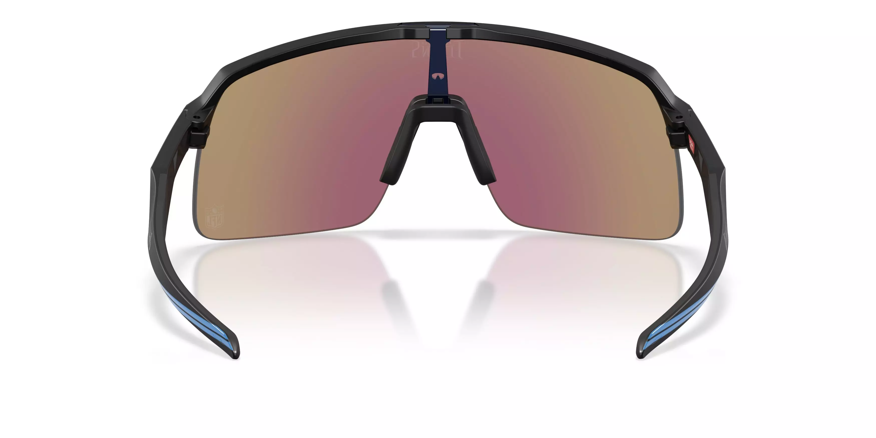 Oakley Tennessee Titans 2025 Sutro Lite Prizm Sapphire Sunglasses – Matte Black - BLACK/BLUE